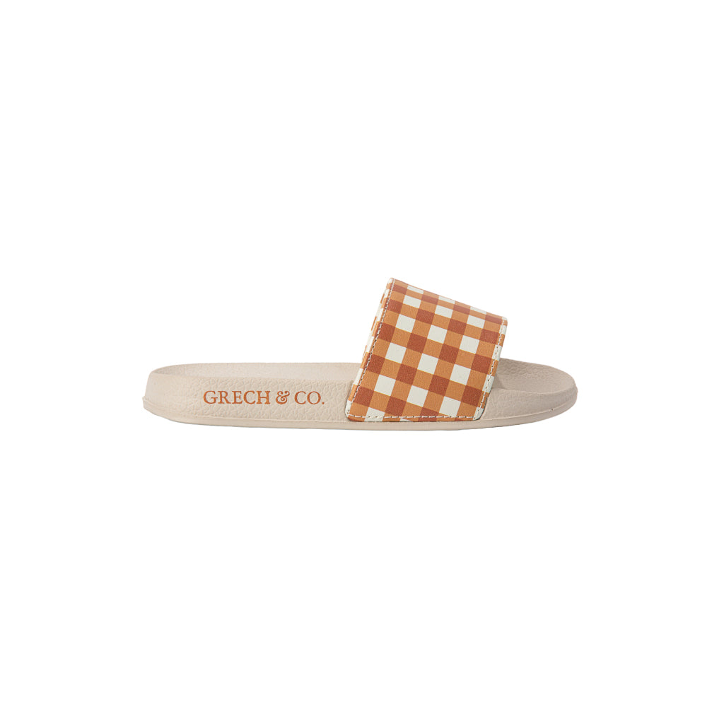 Slide Sandal | Sienna Gingham