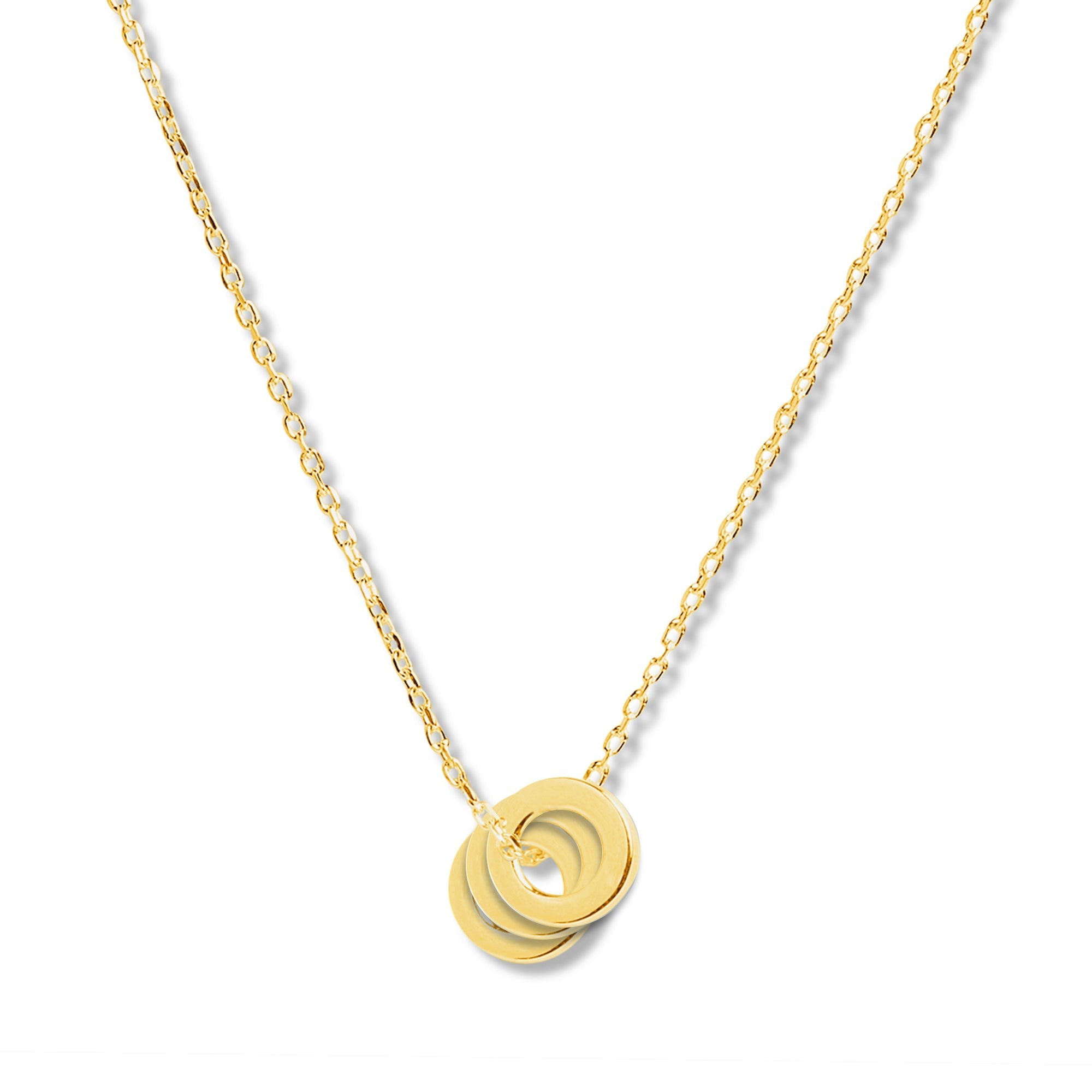 Mysha Triple Ring Of Peace Pendant