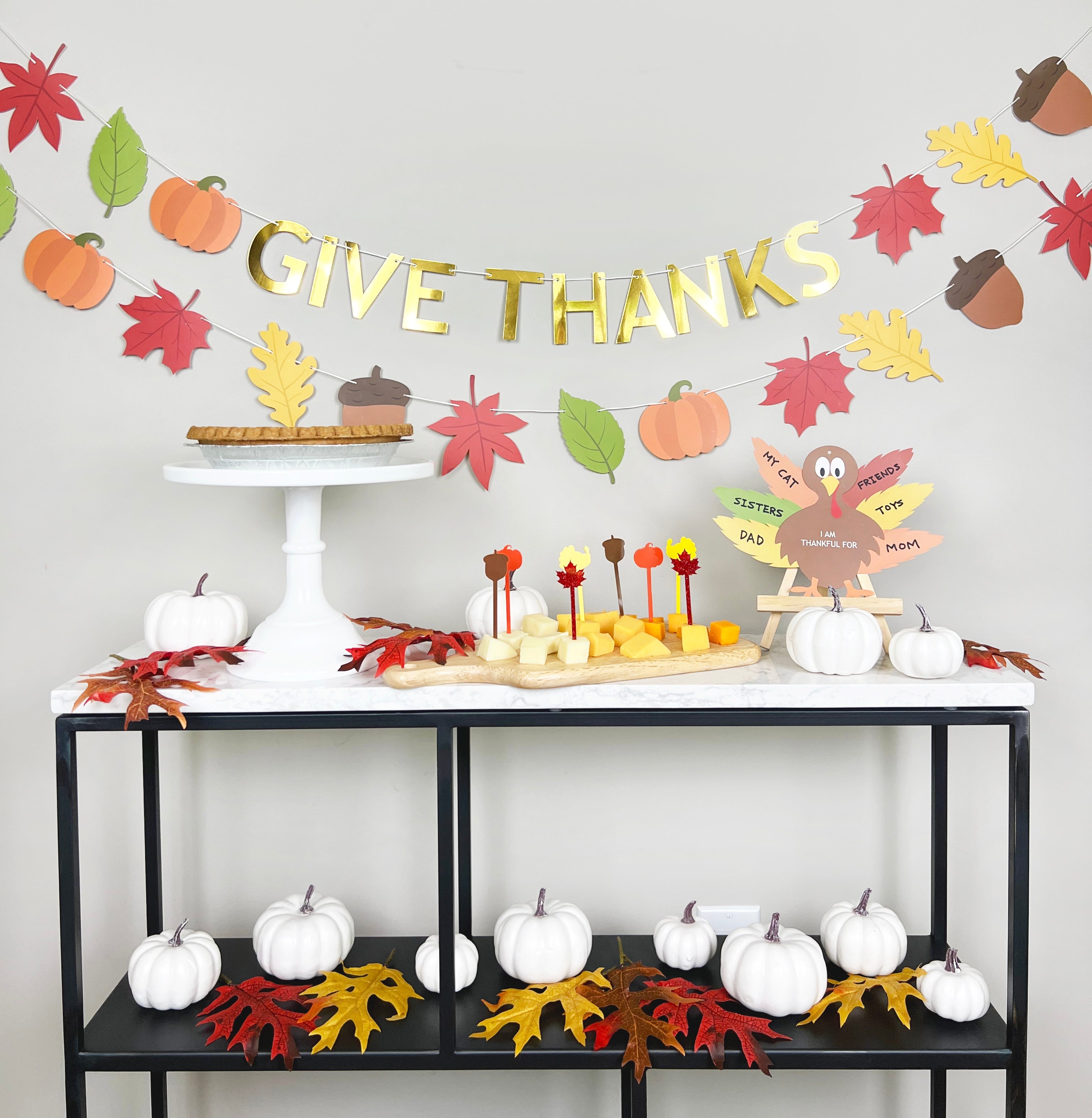 Give Thanks Party Banner