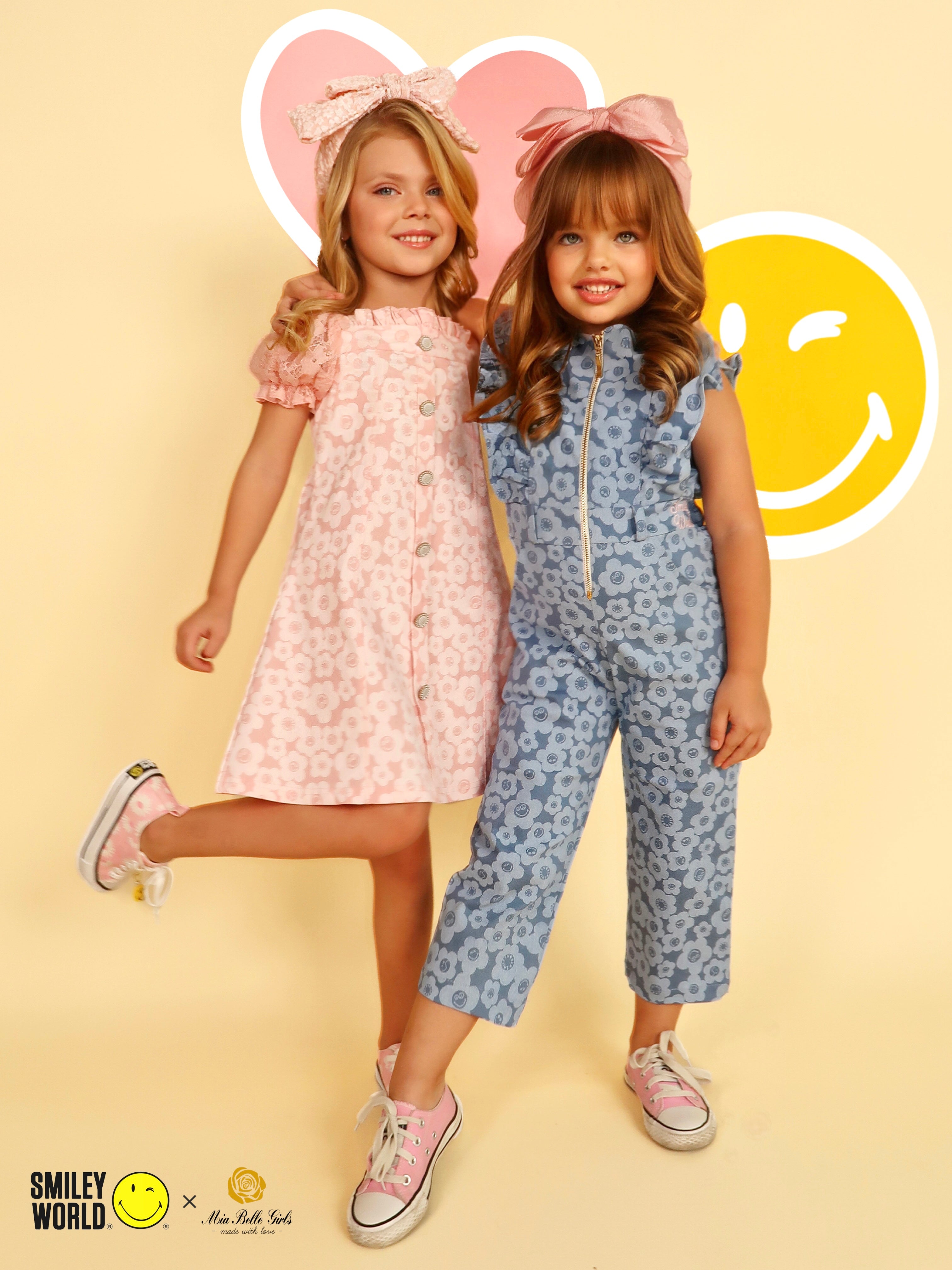 Smileyworld  Radiant Rebel Denim Jumpsuit