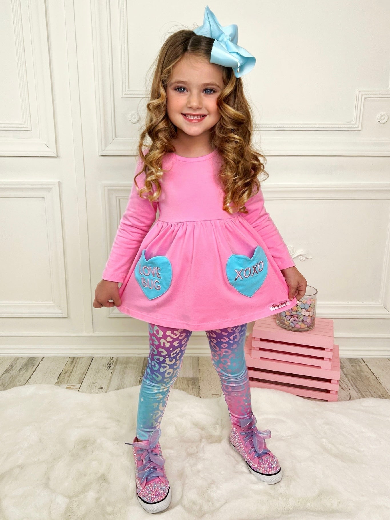 Sweethearts Love Bug Legging Set