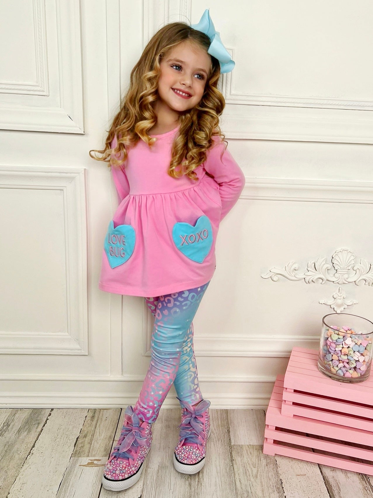 Sweethearts Love Bug Legging Set