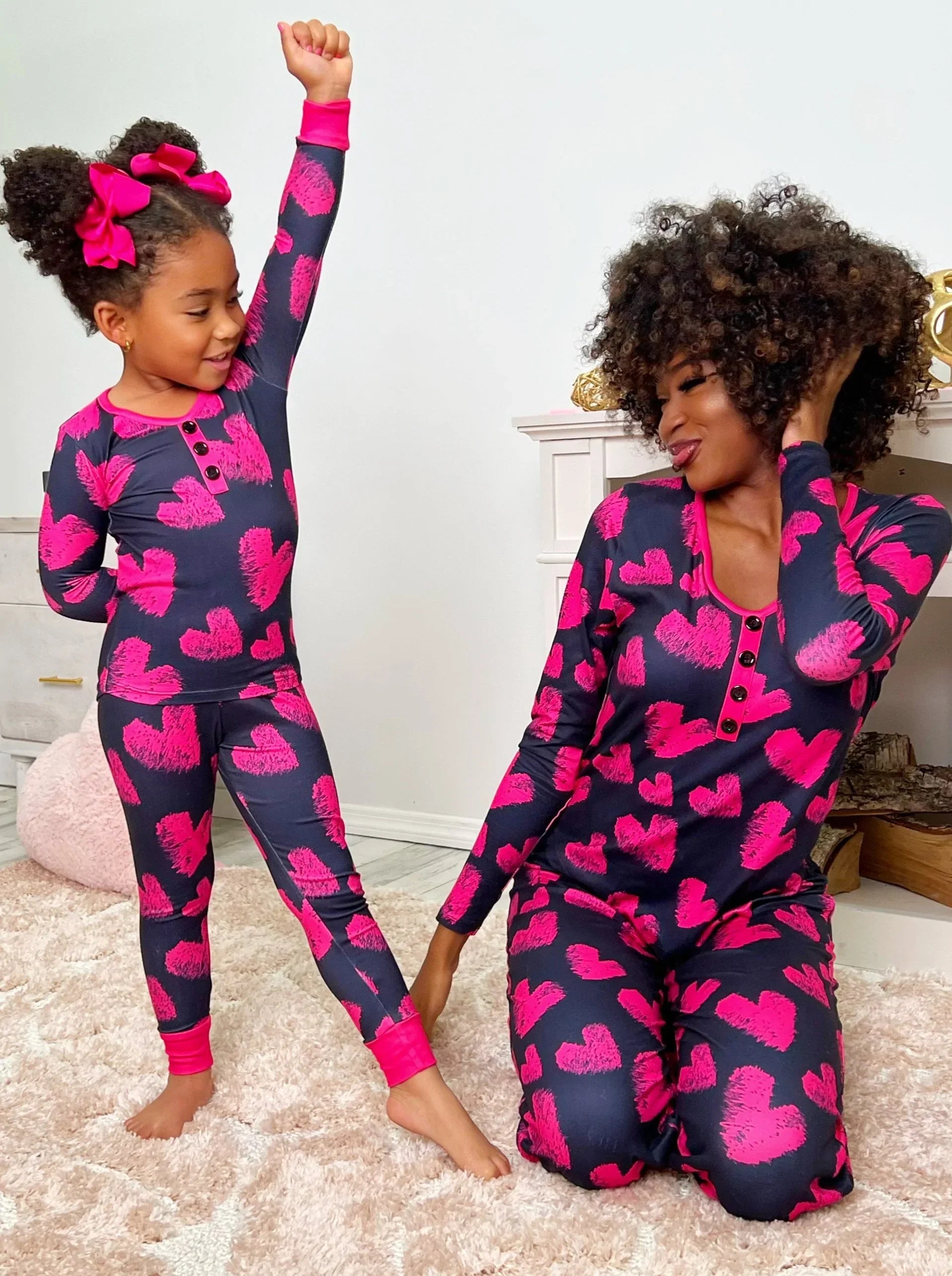 Mommy And Me Little Sweeties Pajama Set