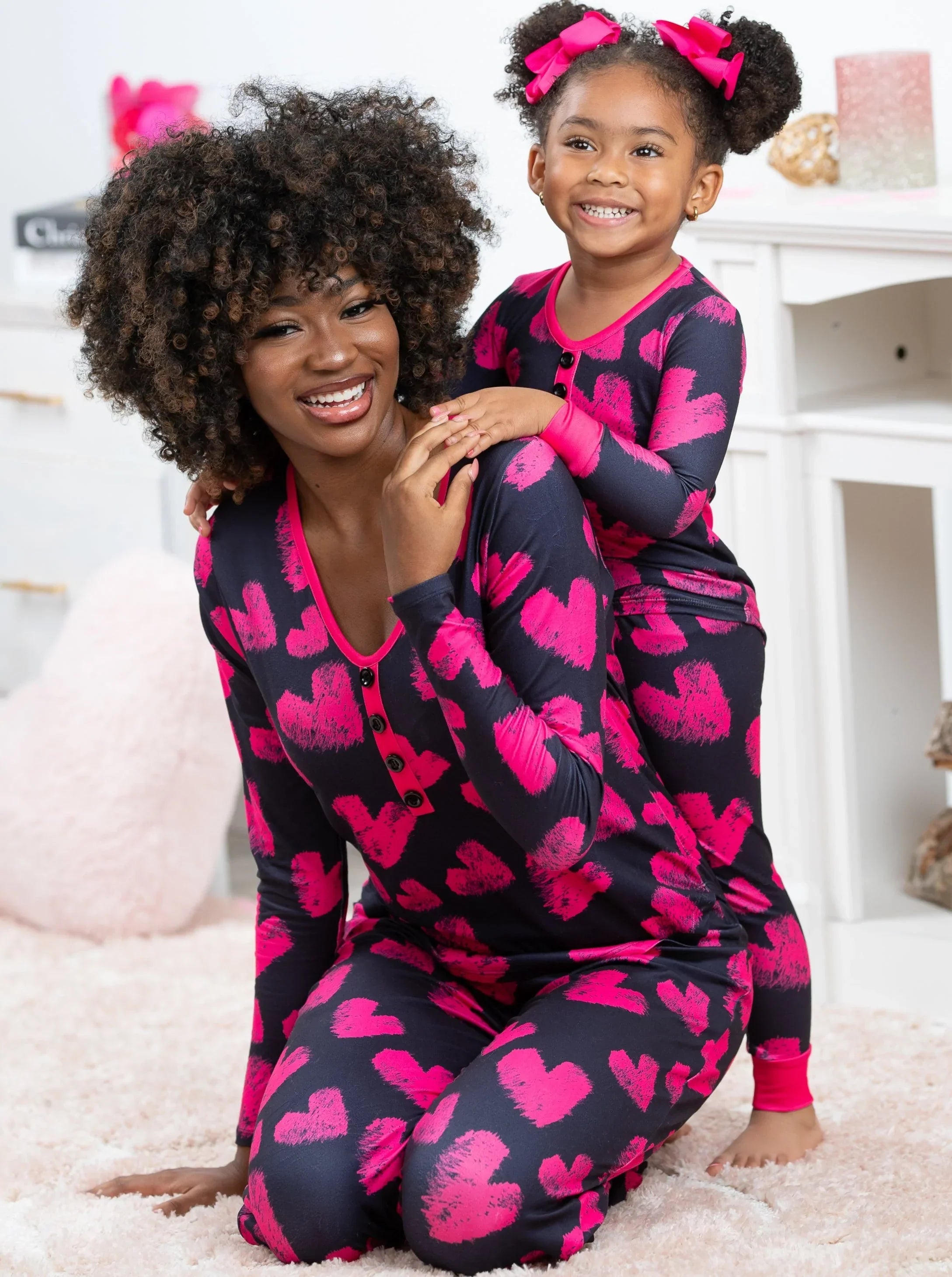 Mommy And Me Little Sweeties Pajama Set