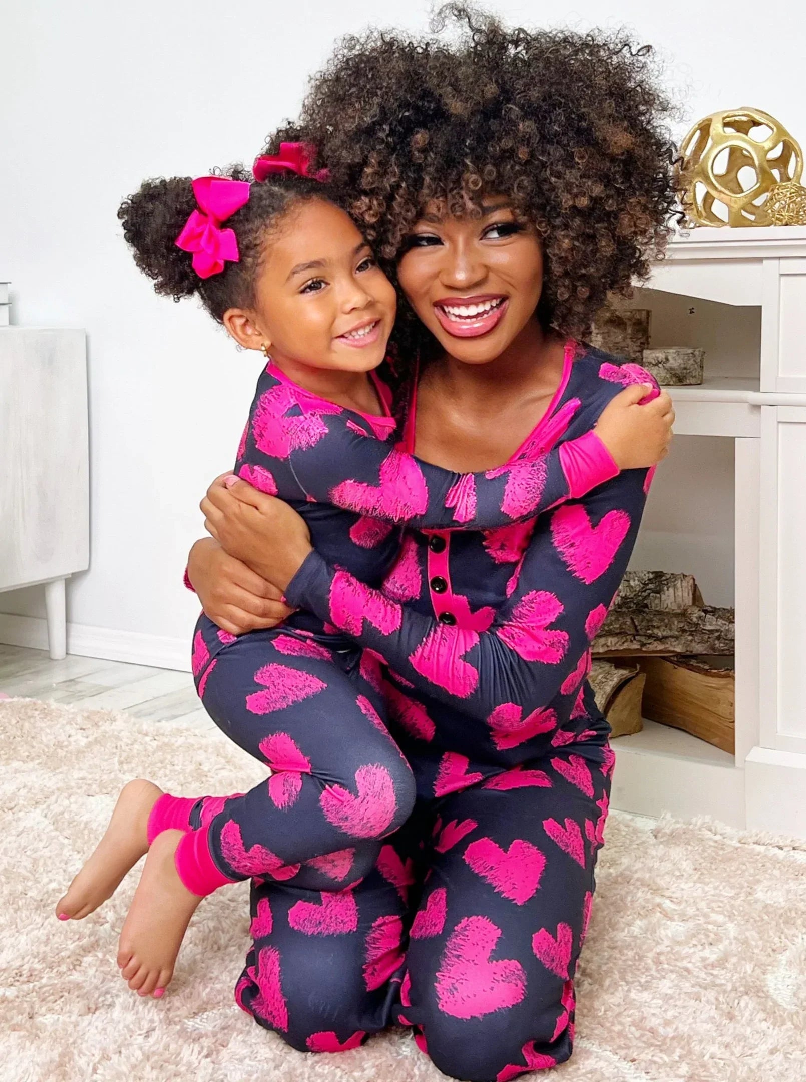 Mommy And Me Little Sweeties Pajama Set