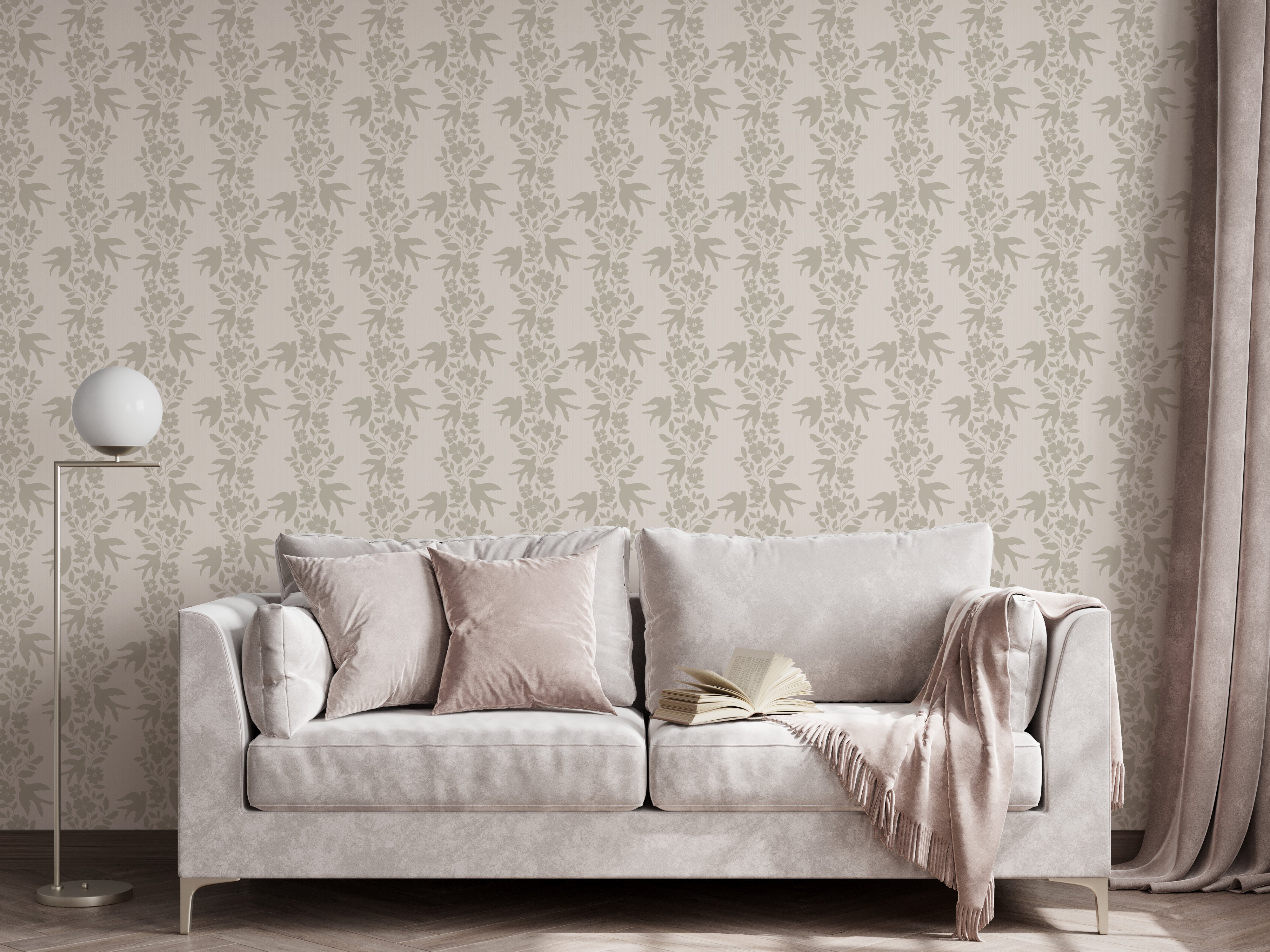 Noelle Wallpaper By Gabriela Dachin