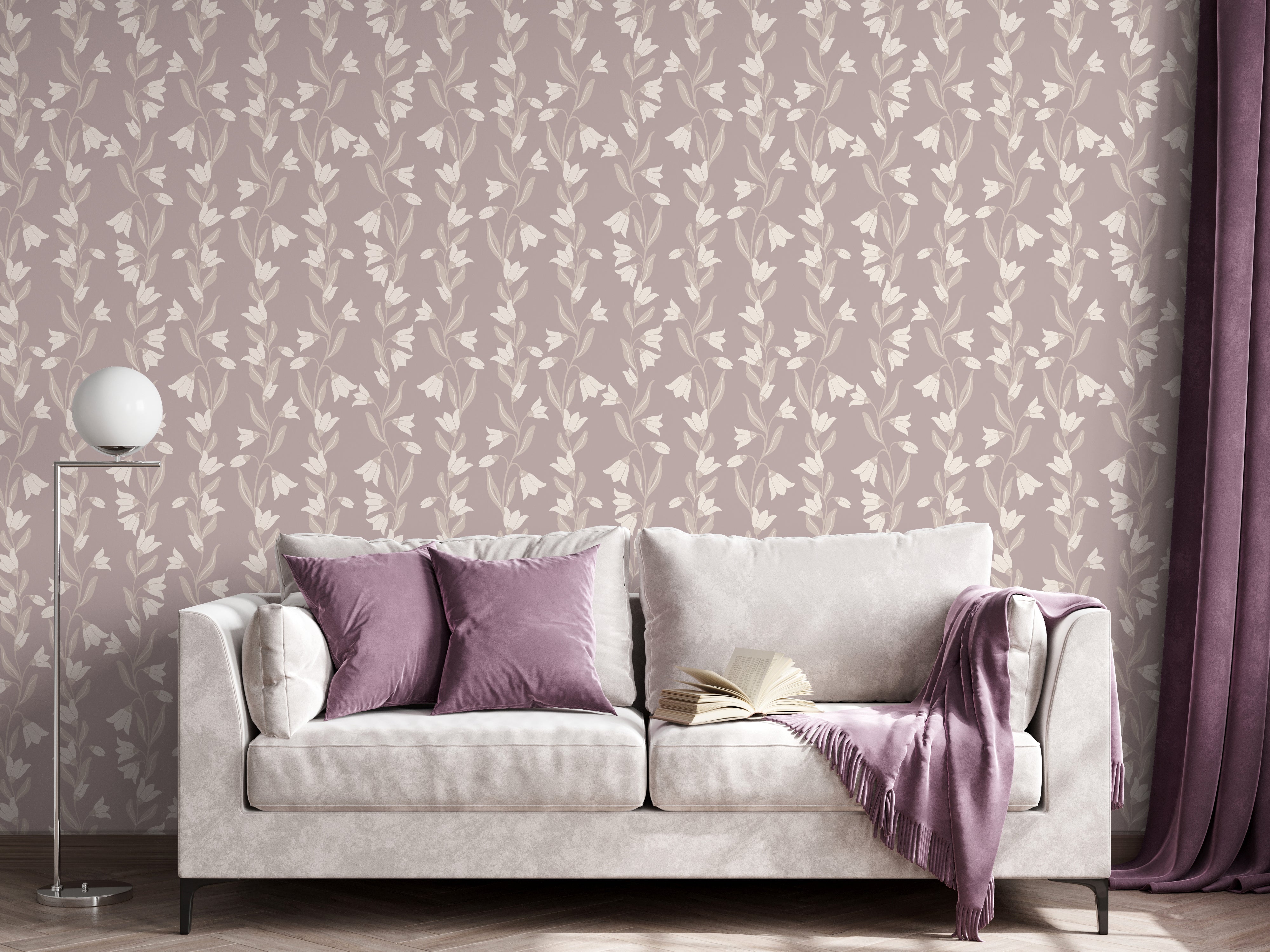 Agatha Wallpaper By Gabriela Dachin