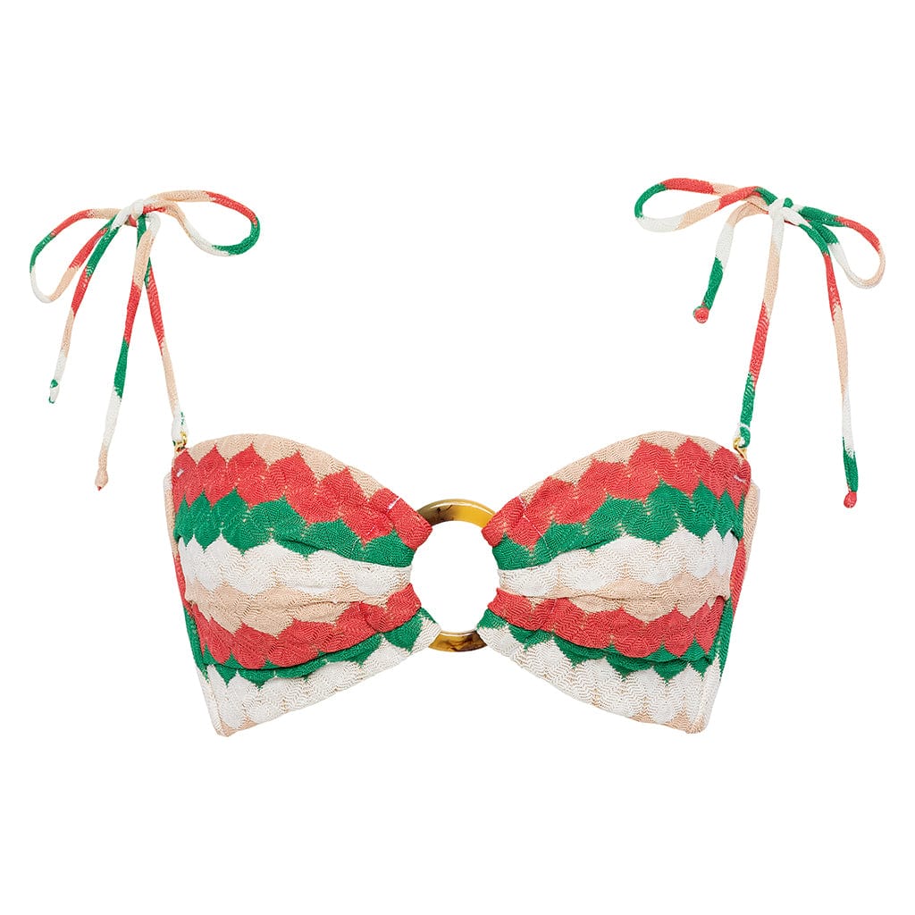 Gelato Tori Ties Bandeau Bikini Top