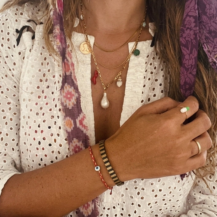 Milos Mixed Pendant Necklace