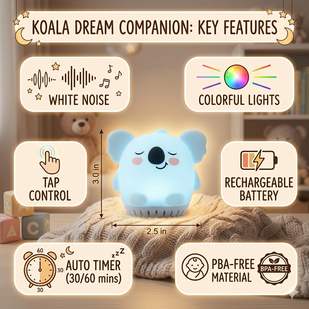 Mini Sound Machine - 'kyle' The Koala