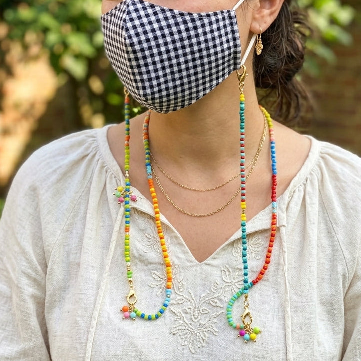 Belle Beaded Mask Chain