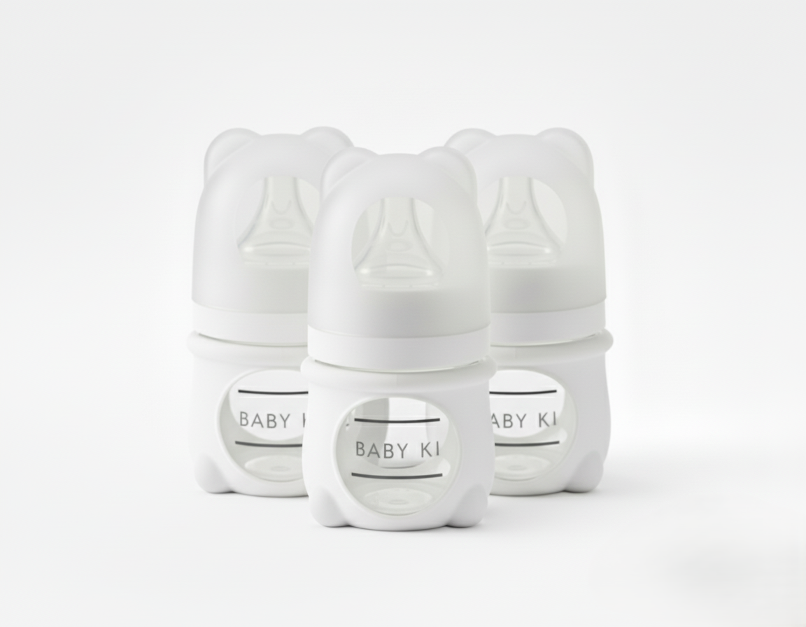 3-pack 6oz Glass Bottle