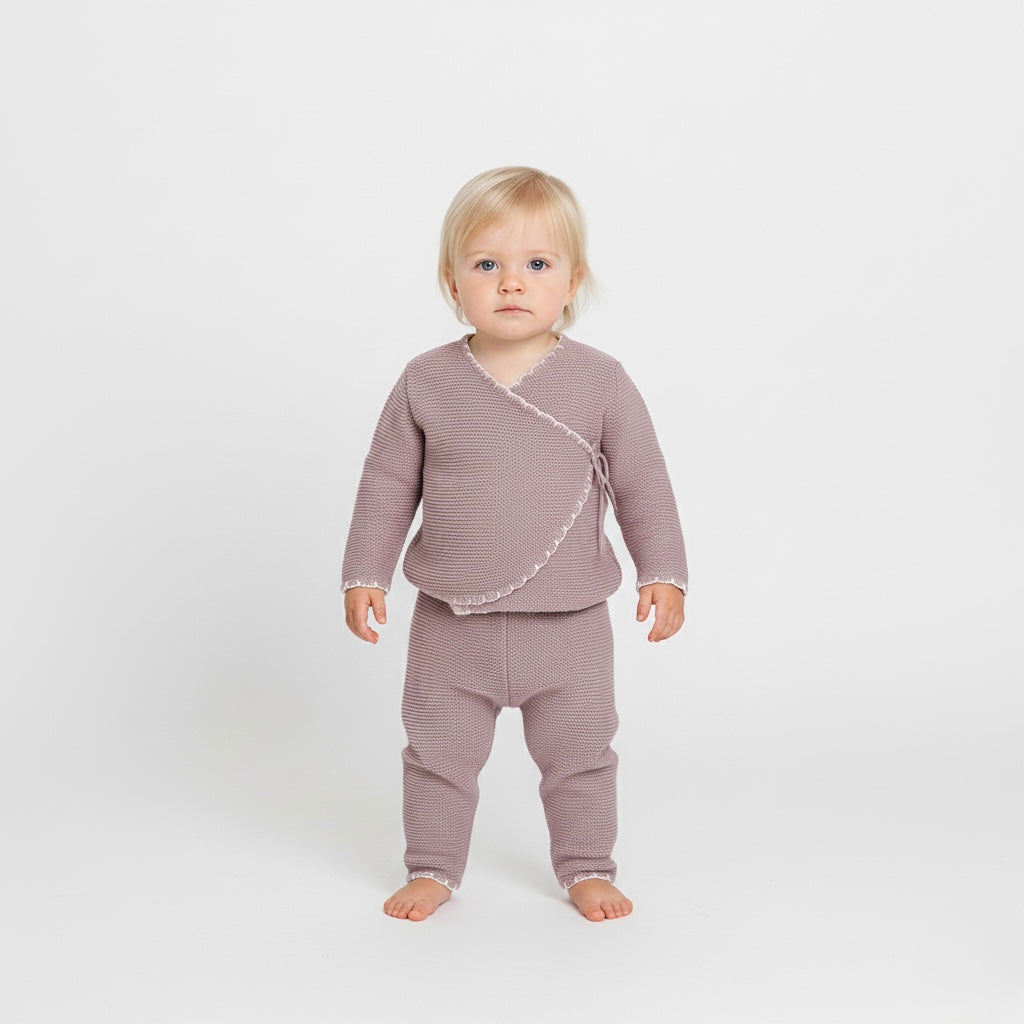 Luna Knit Lilac 2-piece Set