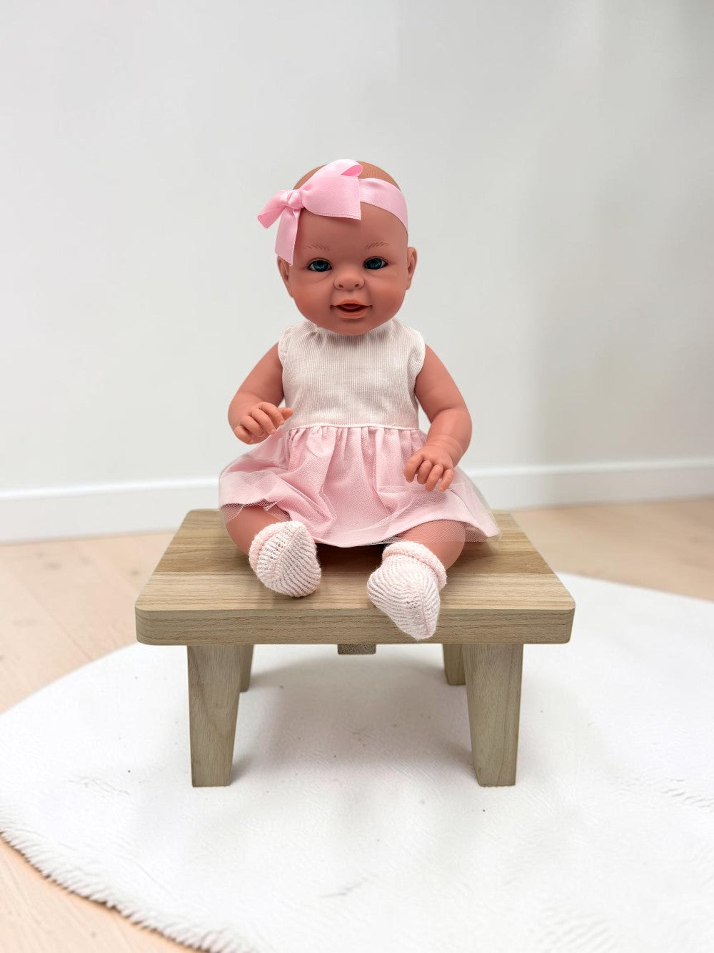 Bebenita 18" Baby Girl Doll | Unscented & Fully Clothed
