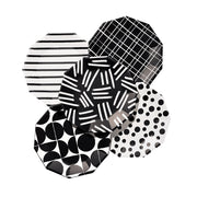 Dashes And Dots Large Plates (10 Per Pack)