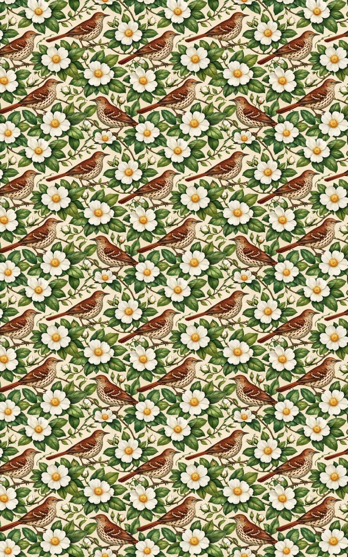 Georgia Flora & Fauna Wrapping Paper