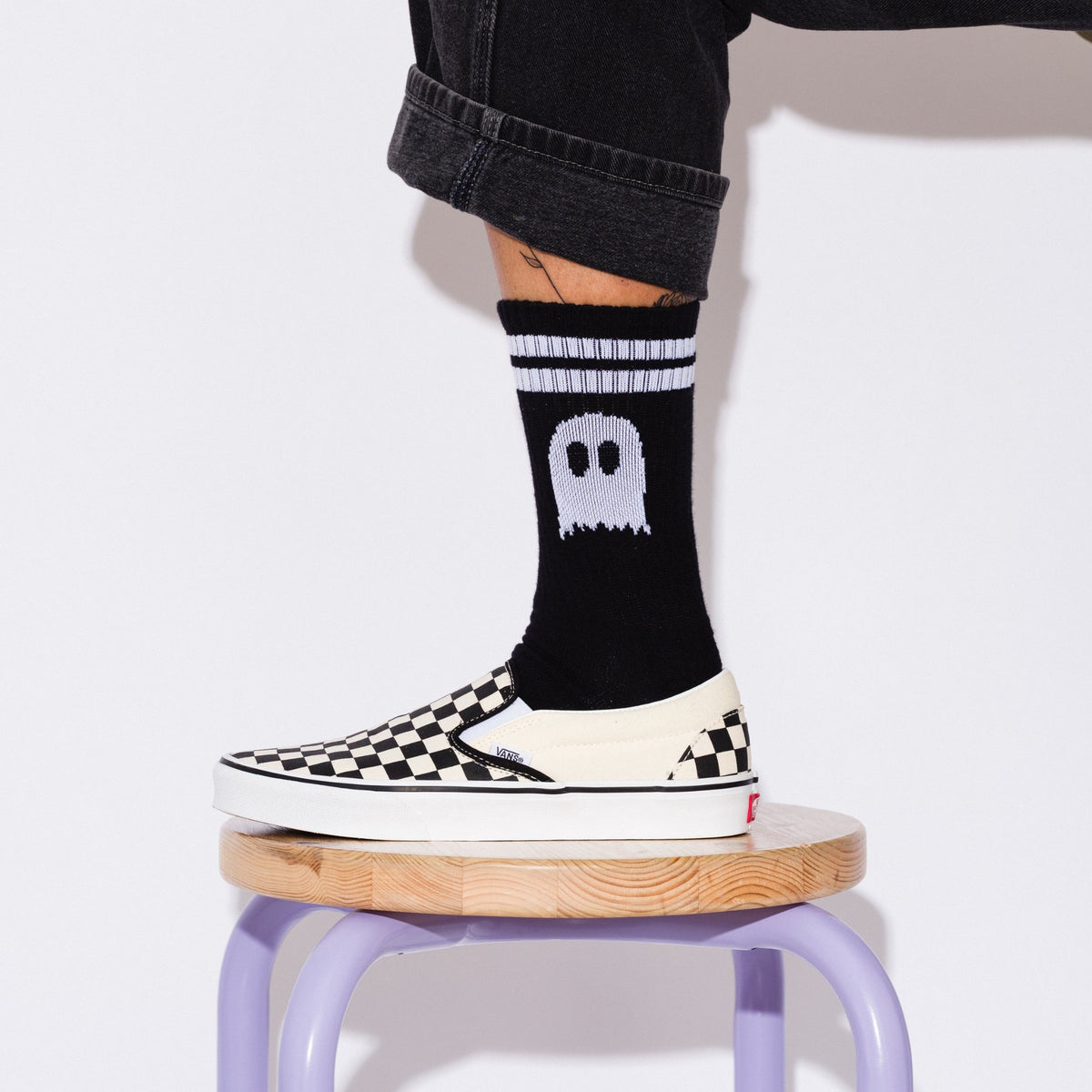Ghost Athletic Crew Socks