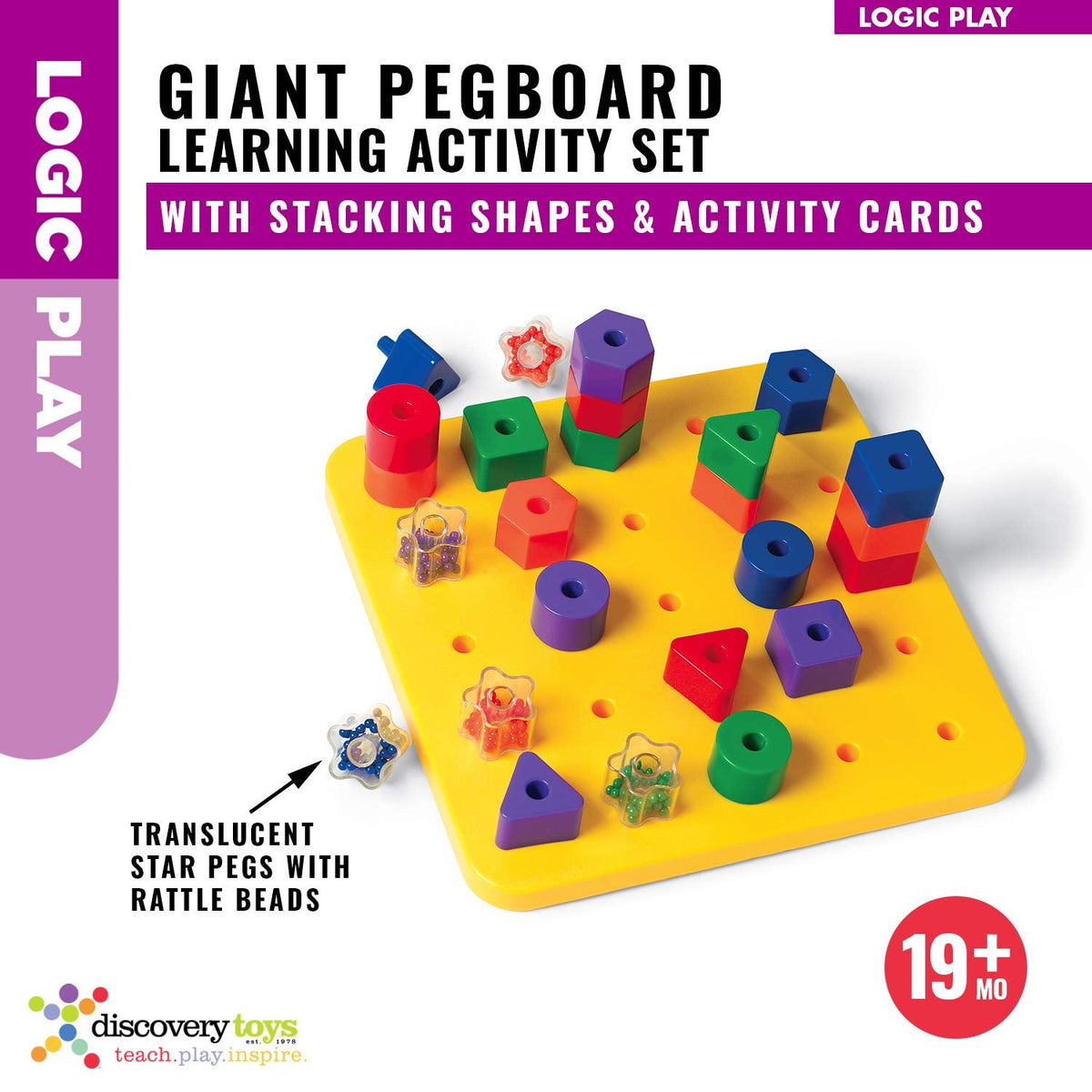 Giant Pegboard Learning Activity Set