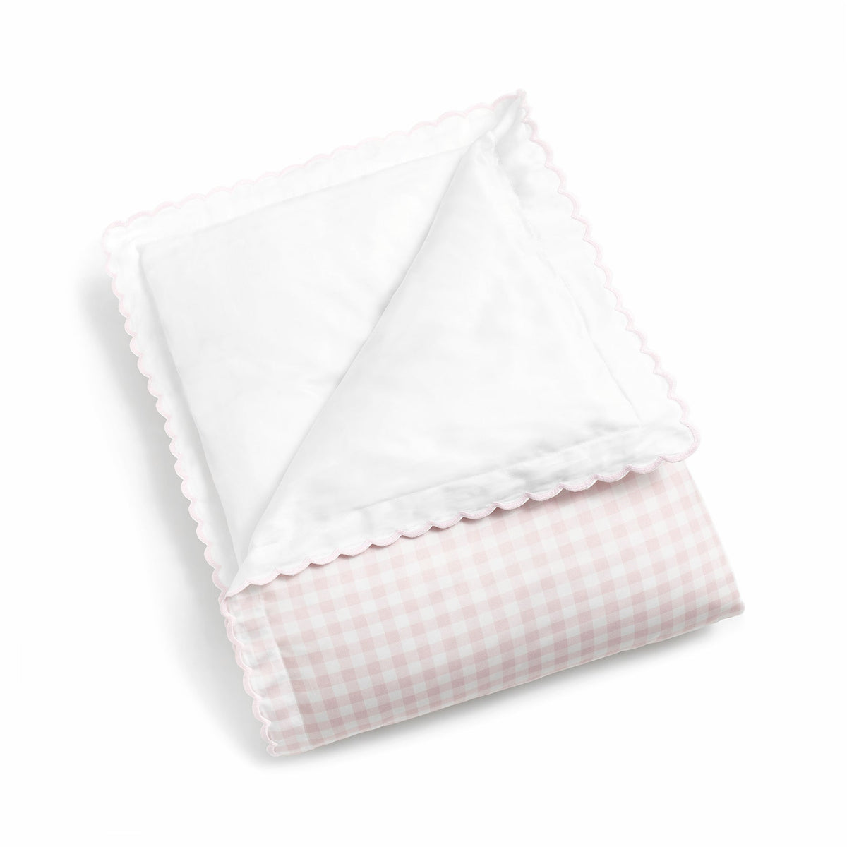 Picnic Gingham Toddler Duvet - Pink