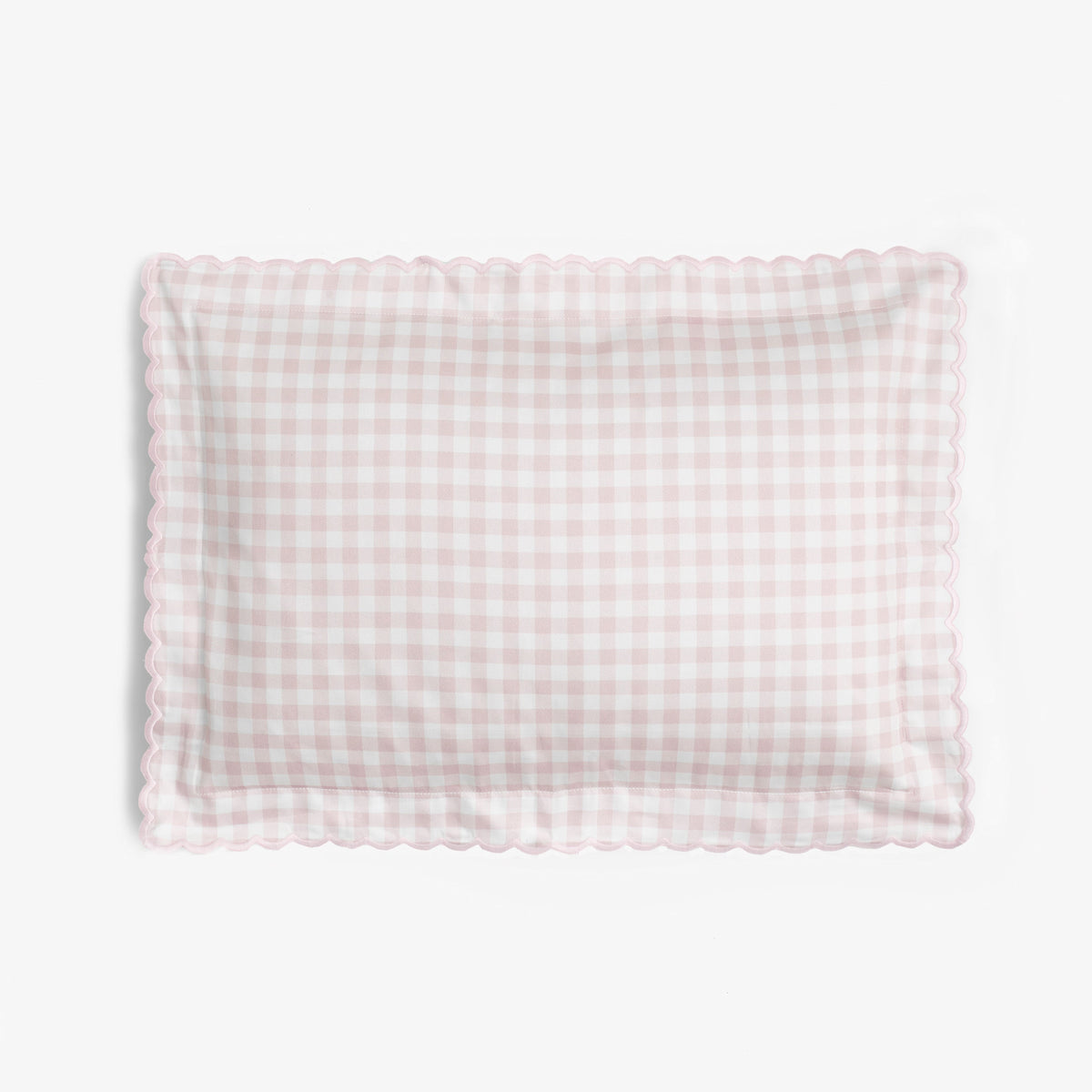Picnic Gingham Toddler Pillow - Pink