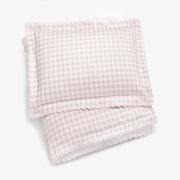 Picnic Gingham Toddler Duvet - Pink