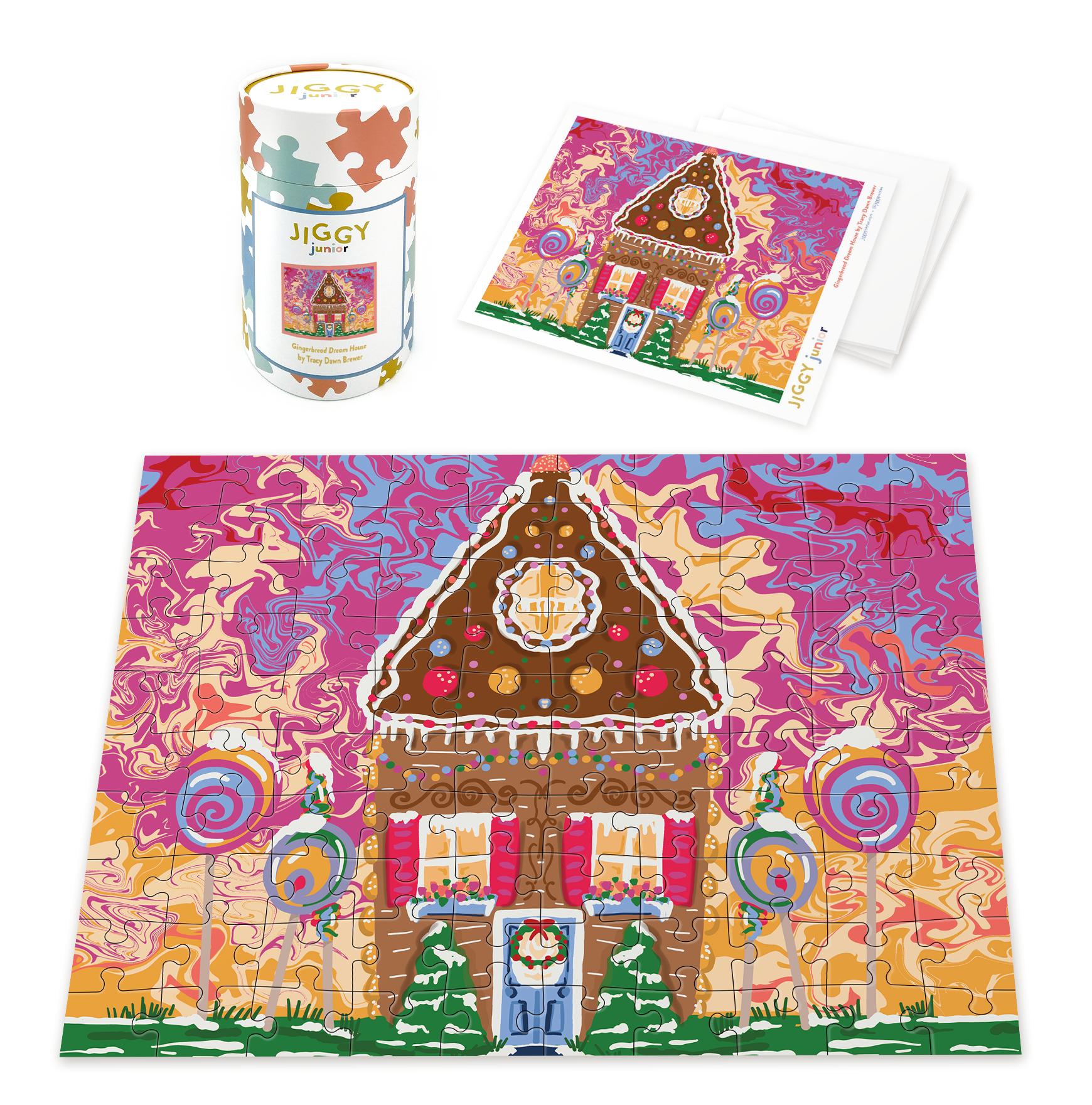 Jiggy Junior, Gingerbread Dream House By Tracy Dawn Brewer