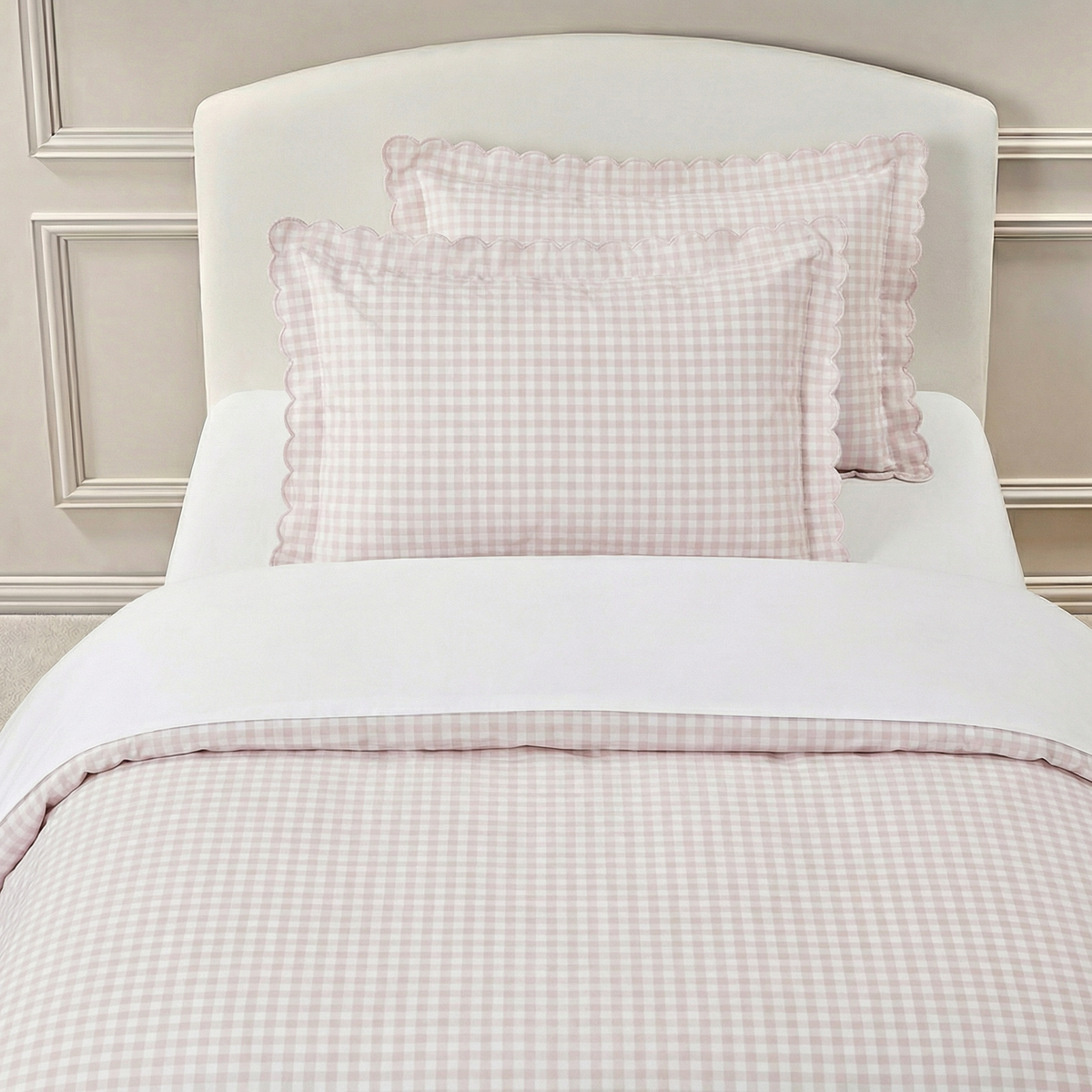 Picnic Gingham Twin Set - Pink