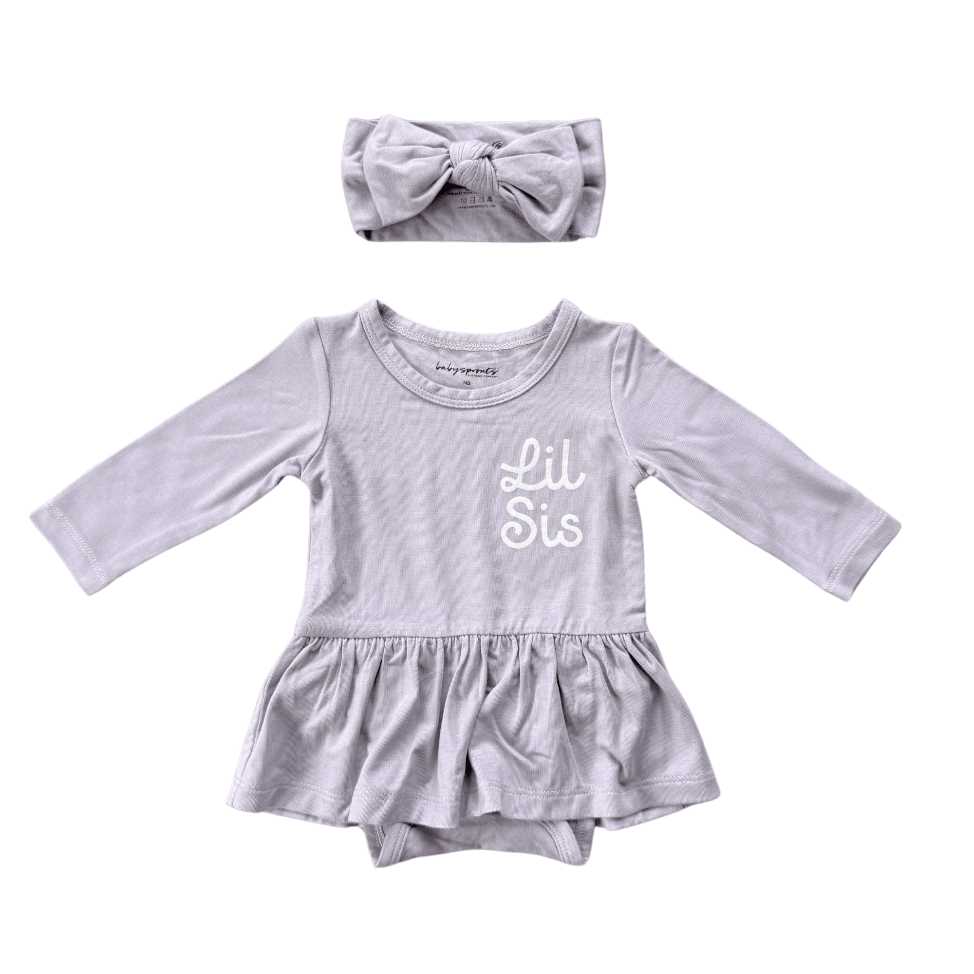 Girl's Bodysuit Dress Set