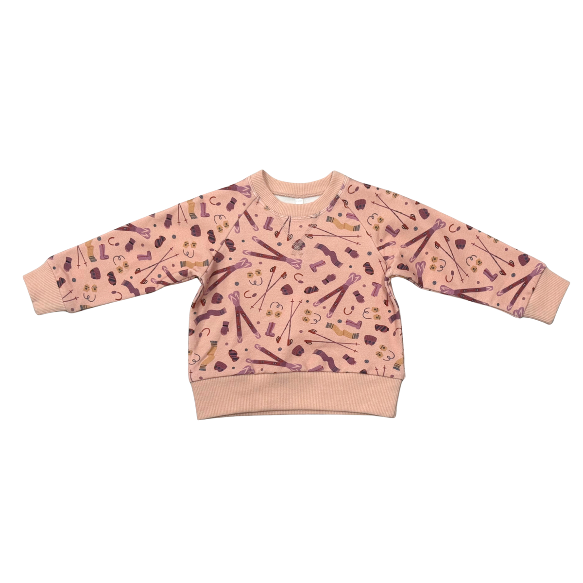 Girls Fleece Sweatshirt In Girls Ski