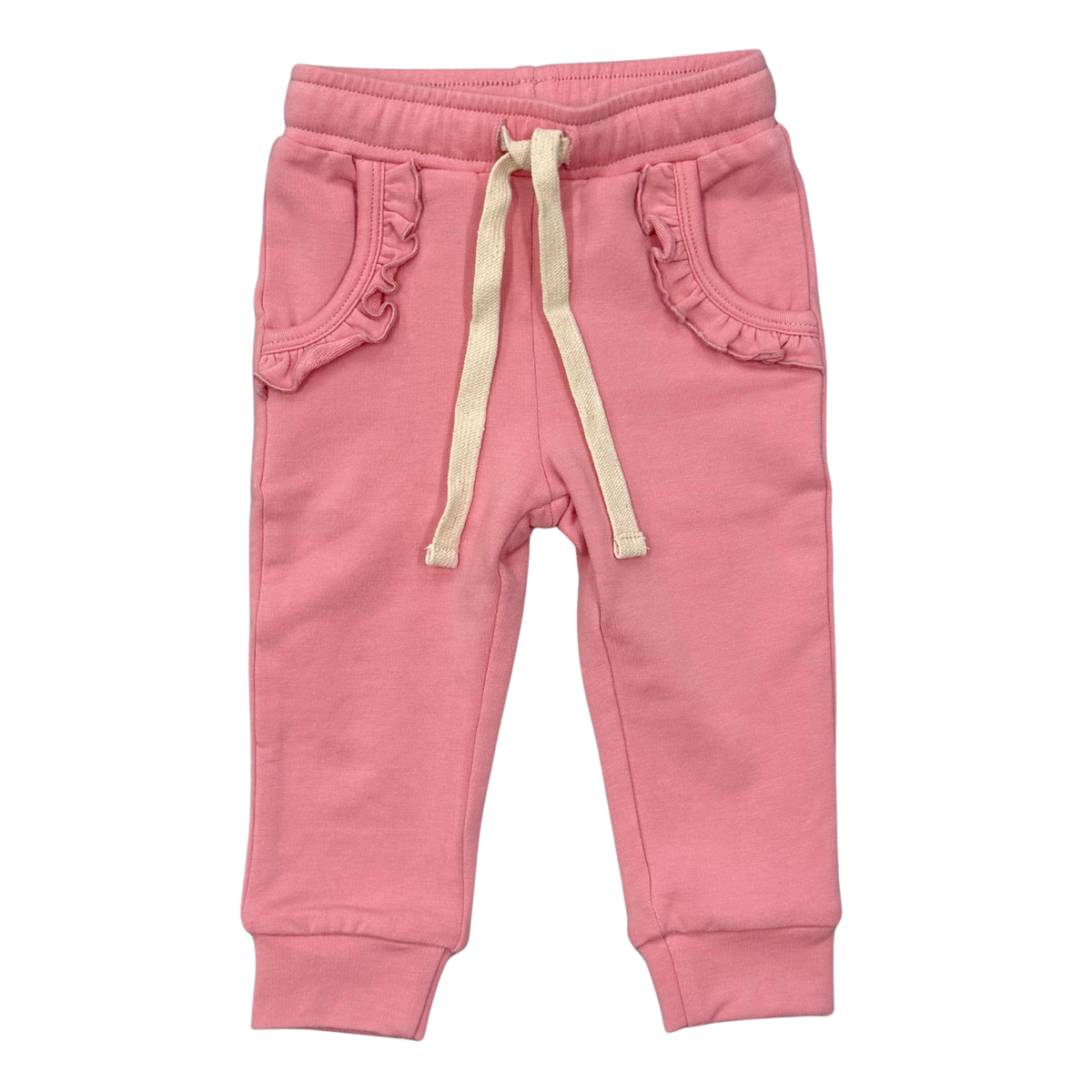 Girls Joggers In Rose Elegance