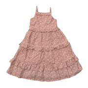 Girls Maxi Dress In Mini Daisy