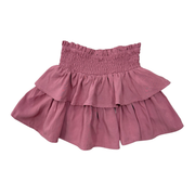 Girls Mini Skirt In Mesa Rose