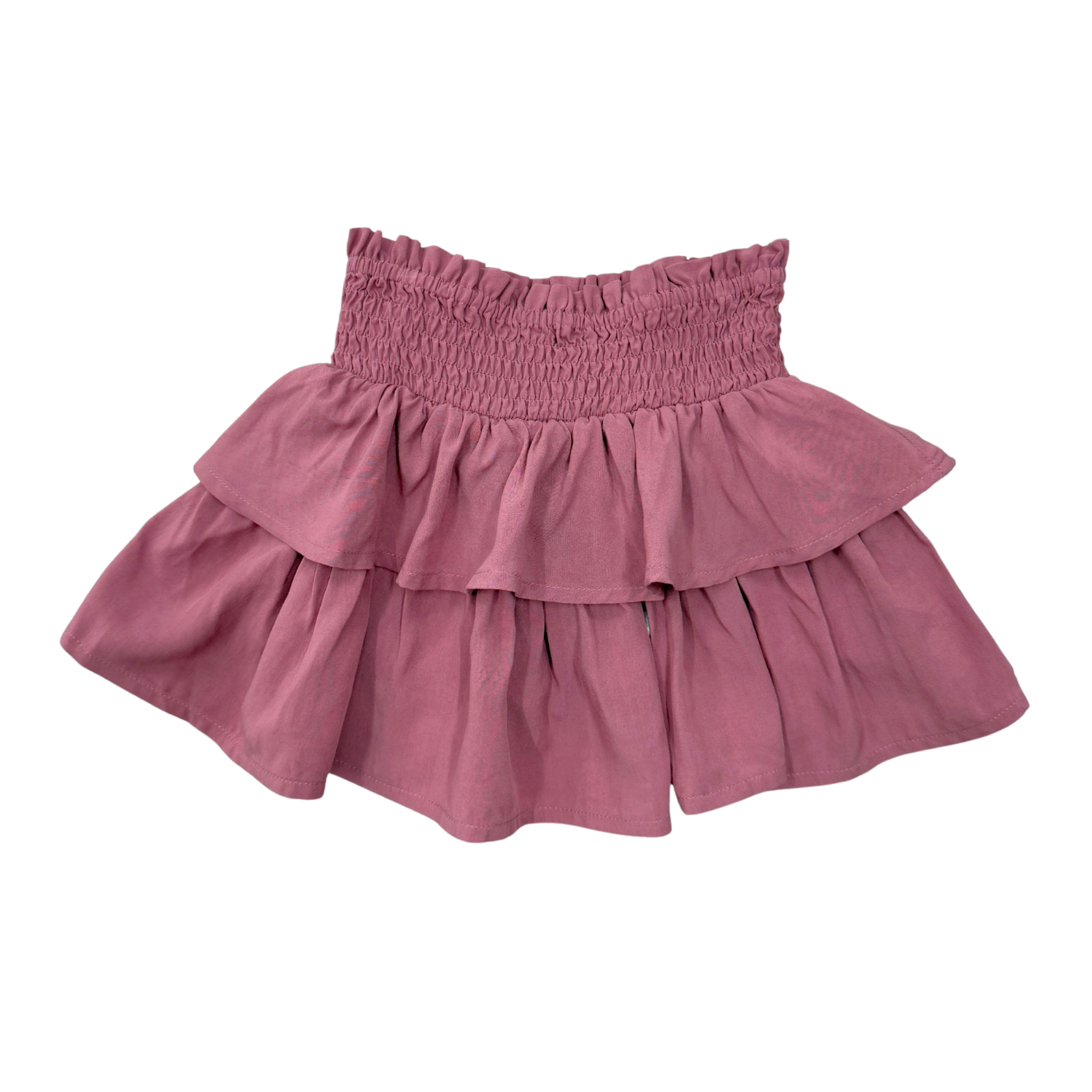 Girls Mini Skirt In Mesa Rose