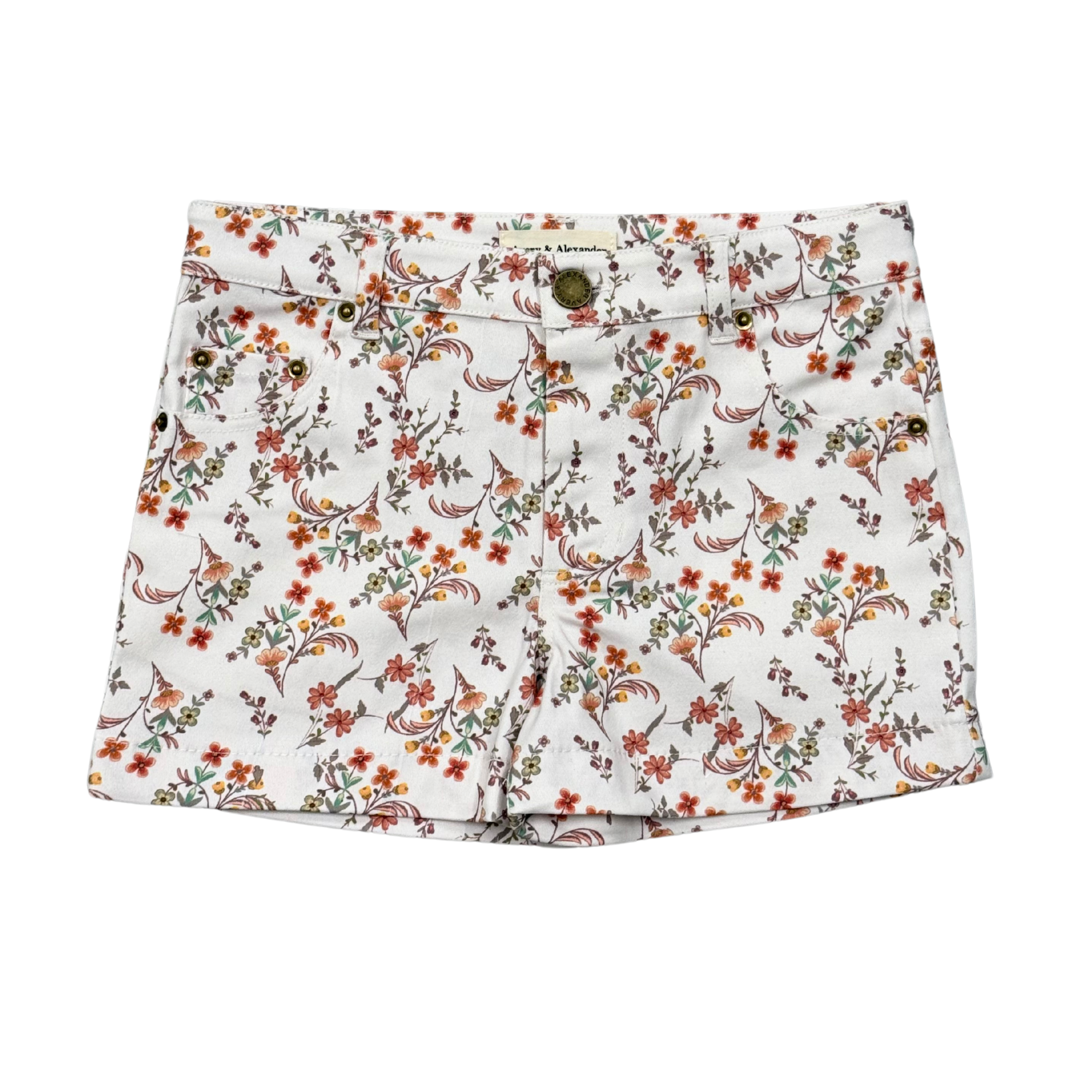 Girl's Printed Twill Shorts