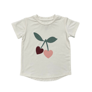 Girls Short Sleeve Tee In Cherries