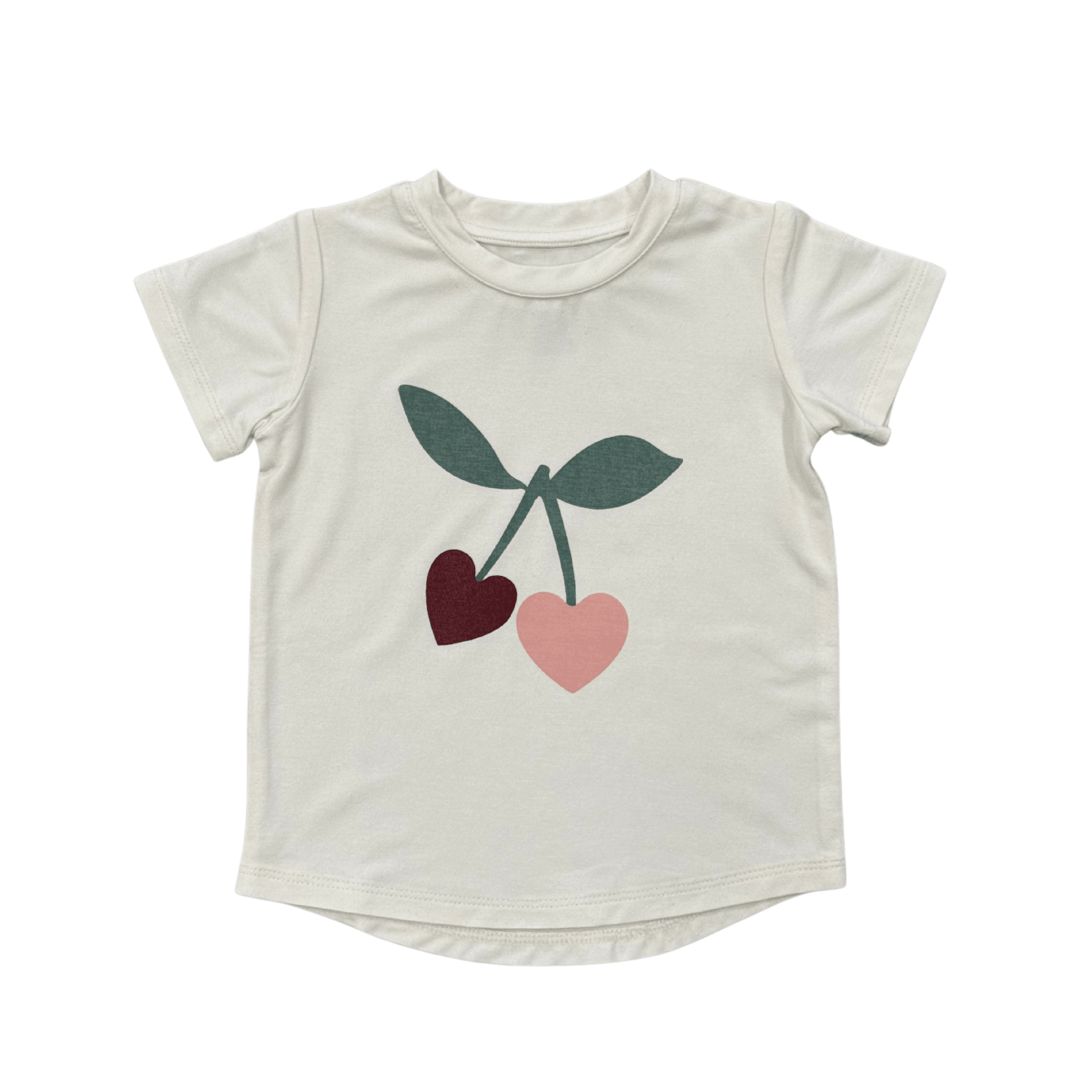 Girls Short Sleeve Tee In Cherries