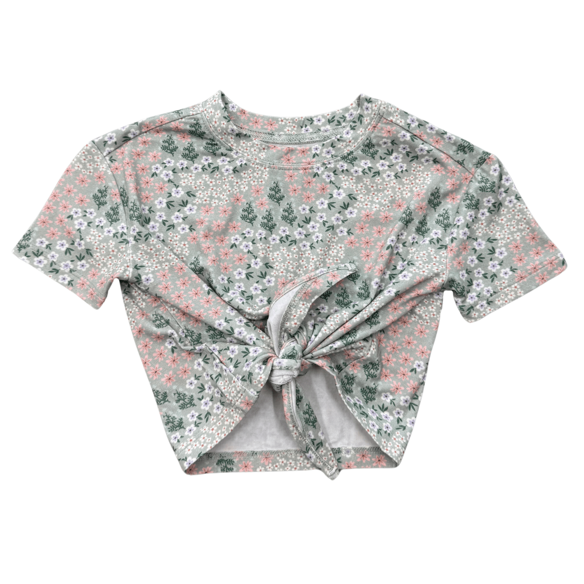 Girl's Tie Front Shirt
