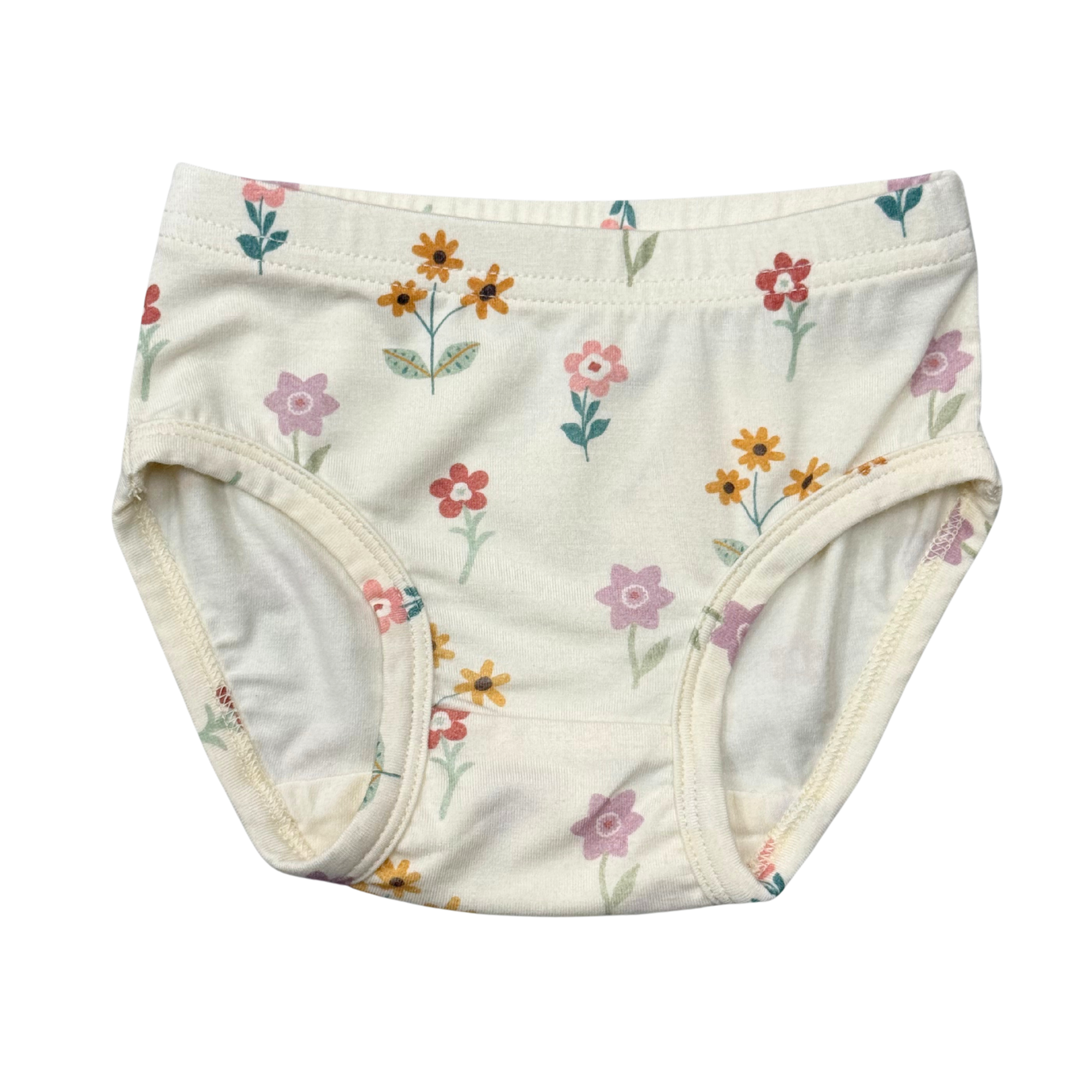 Girls Underwear In Meadow Bloom