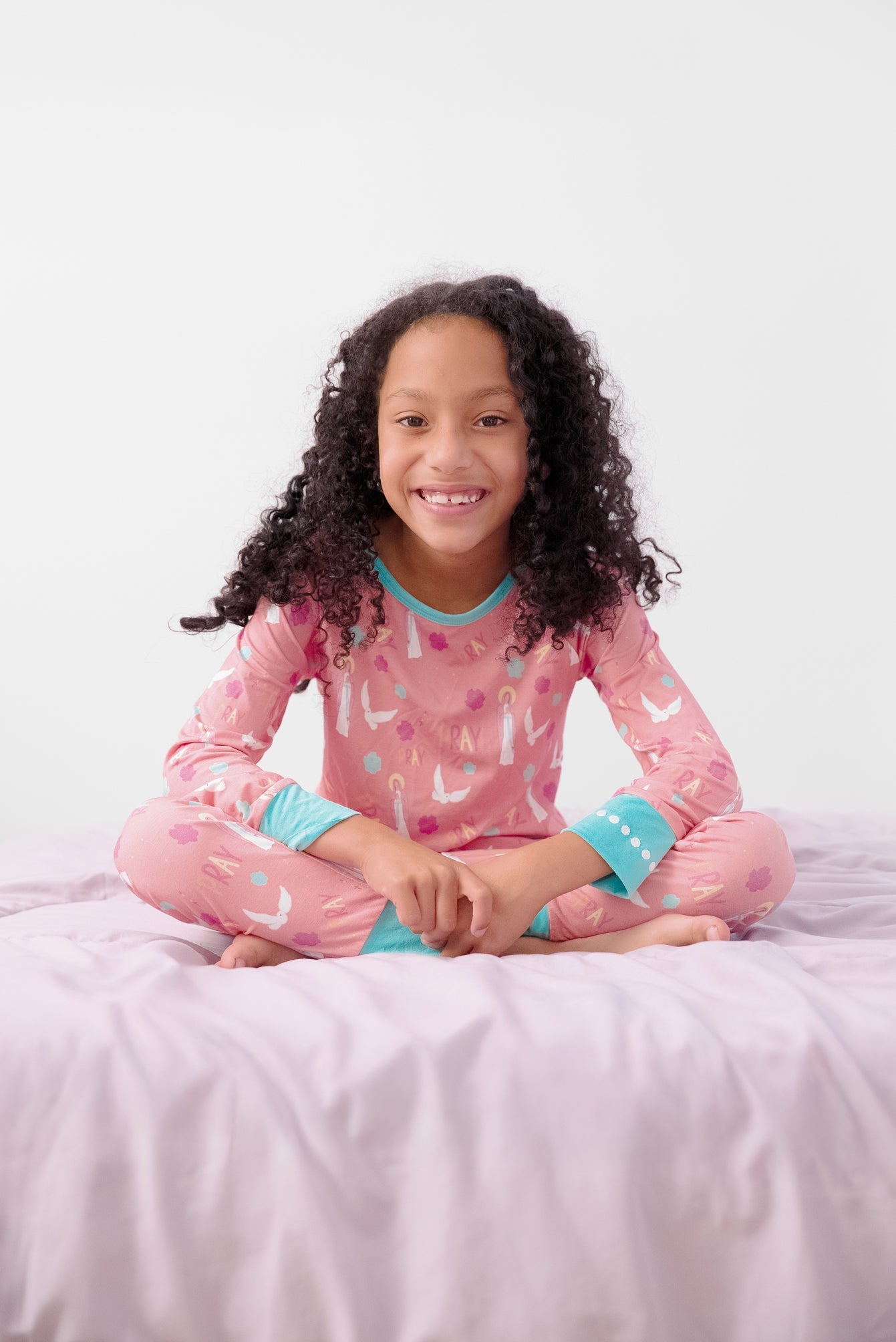Pray Two Piece Kids Pajamas
