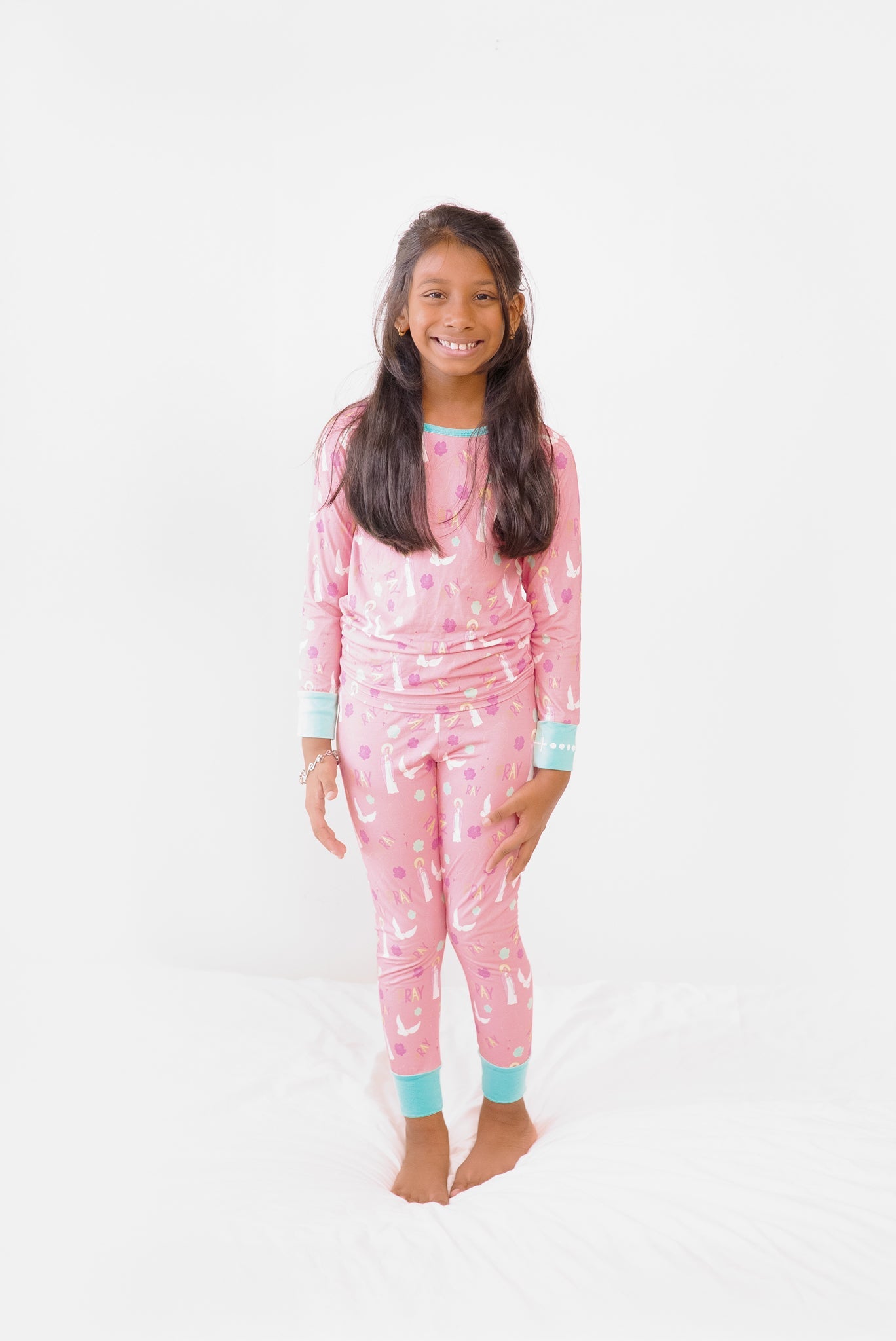 Pray Two Piece Kids Pajamas