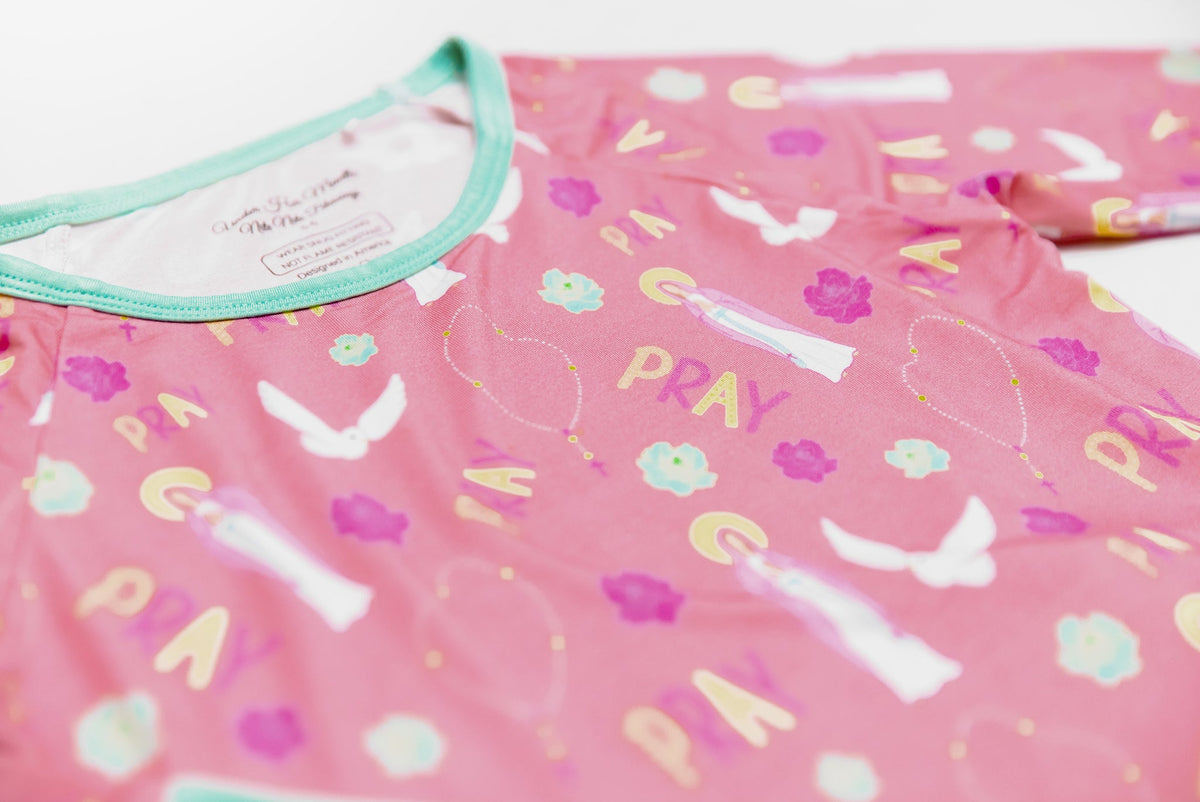 Pray Two Piece Kids Pajamas