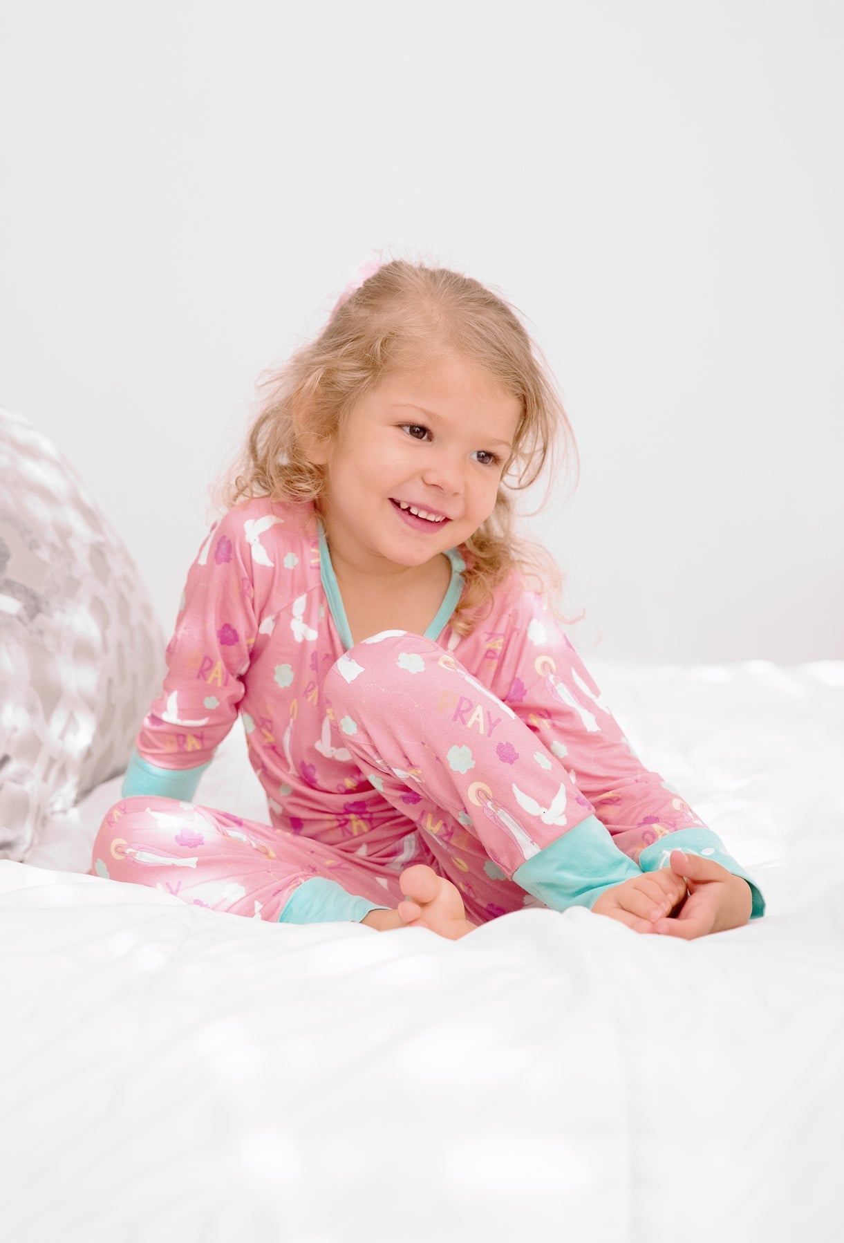 Pray Two Piece Kids Pajamas