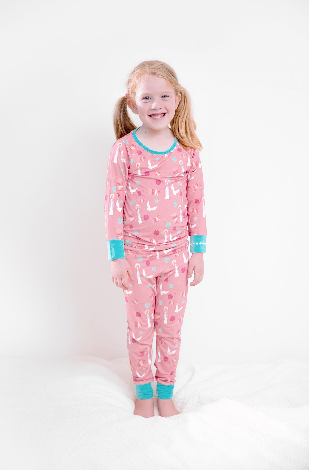 Pray Two Piece Kids Pajamas