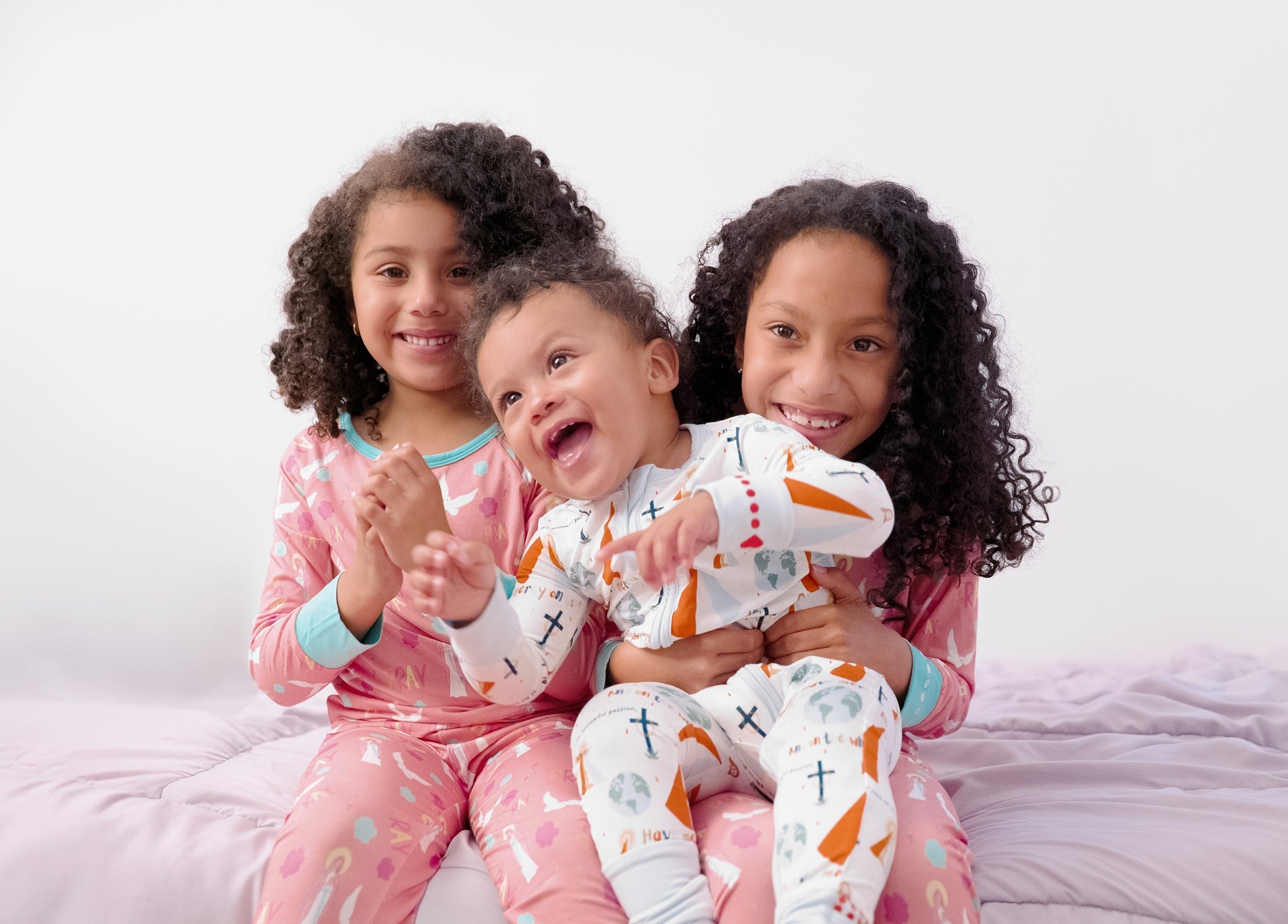 Divine Mercy Footie Baby Pajamas