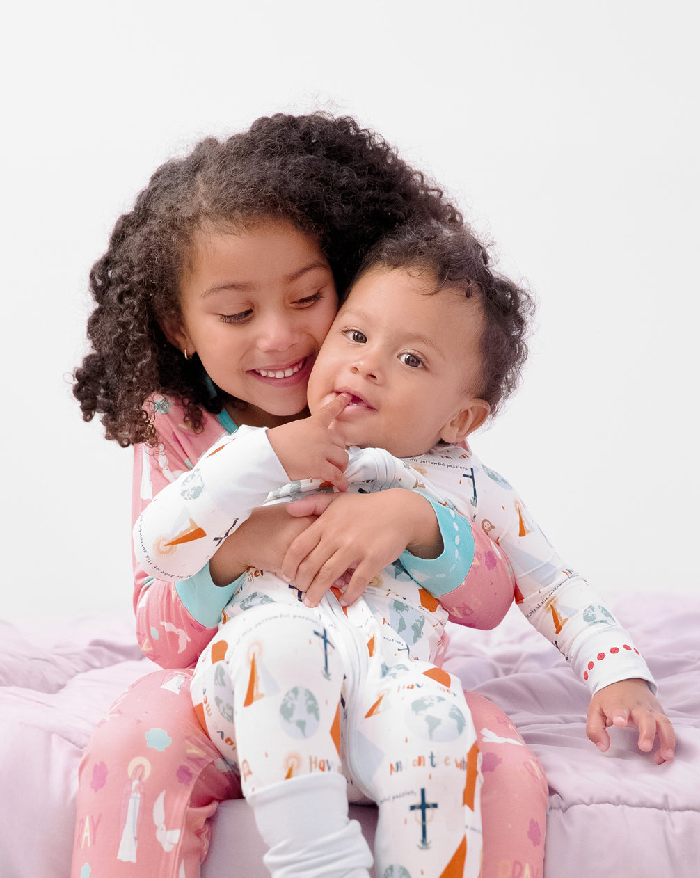 Divine Mercy Footie Baby Pajamas