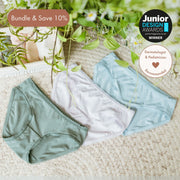 Teens' Girls Wedgie-free Panty Briefs - Set Of 3