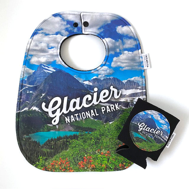 Glacier National Park Baby Bib