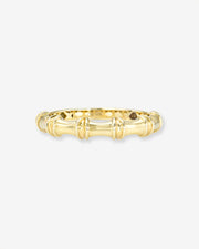 14k Gold Bamboo Ring