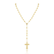 Golden Rosary Lariat