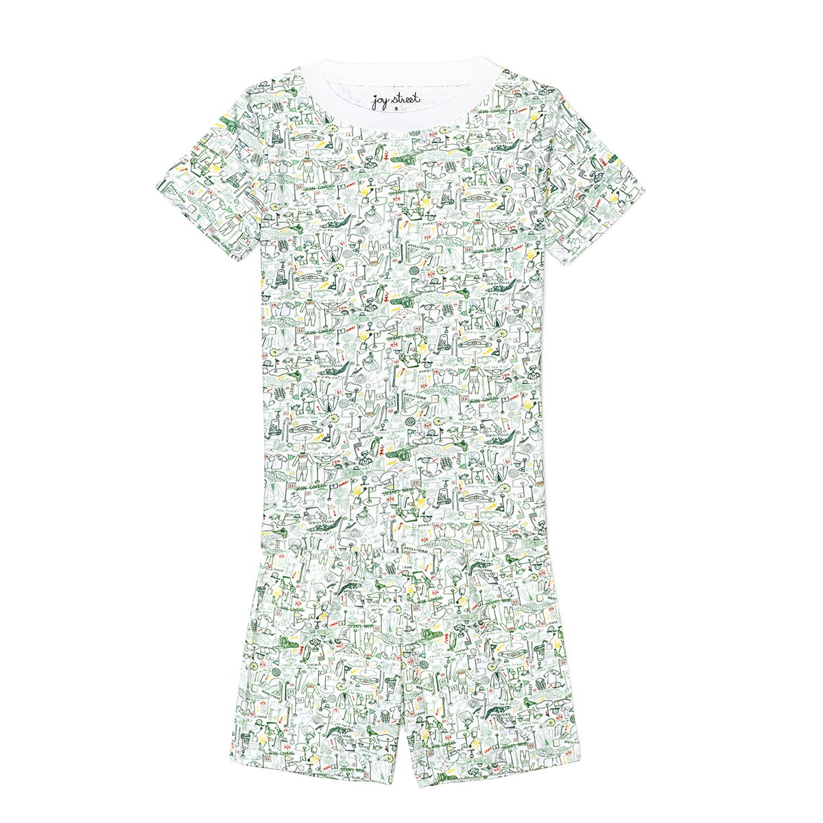 Golf Kids Short Pajama Set